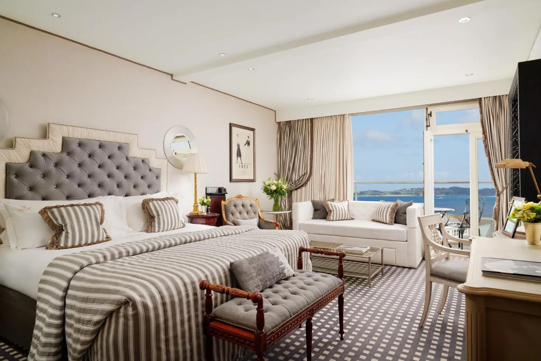 Double or Twin Room with Sea View and Balcony in The Old Government House Hotel & Spa Double or Twin Room with Sea View and Balcony in The Old Government House Hotel & Spa