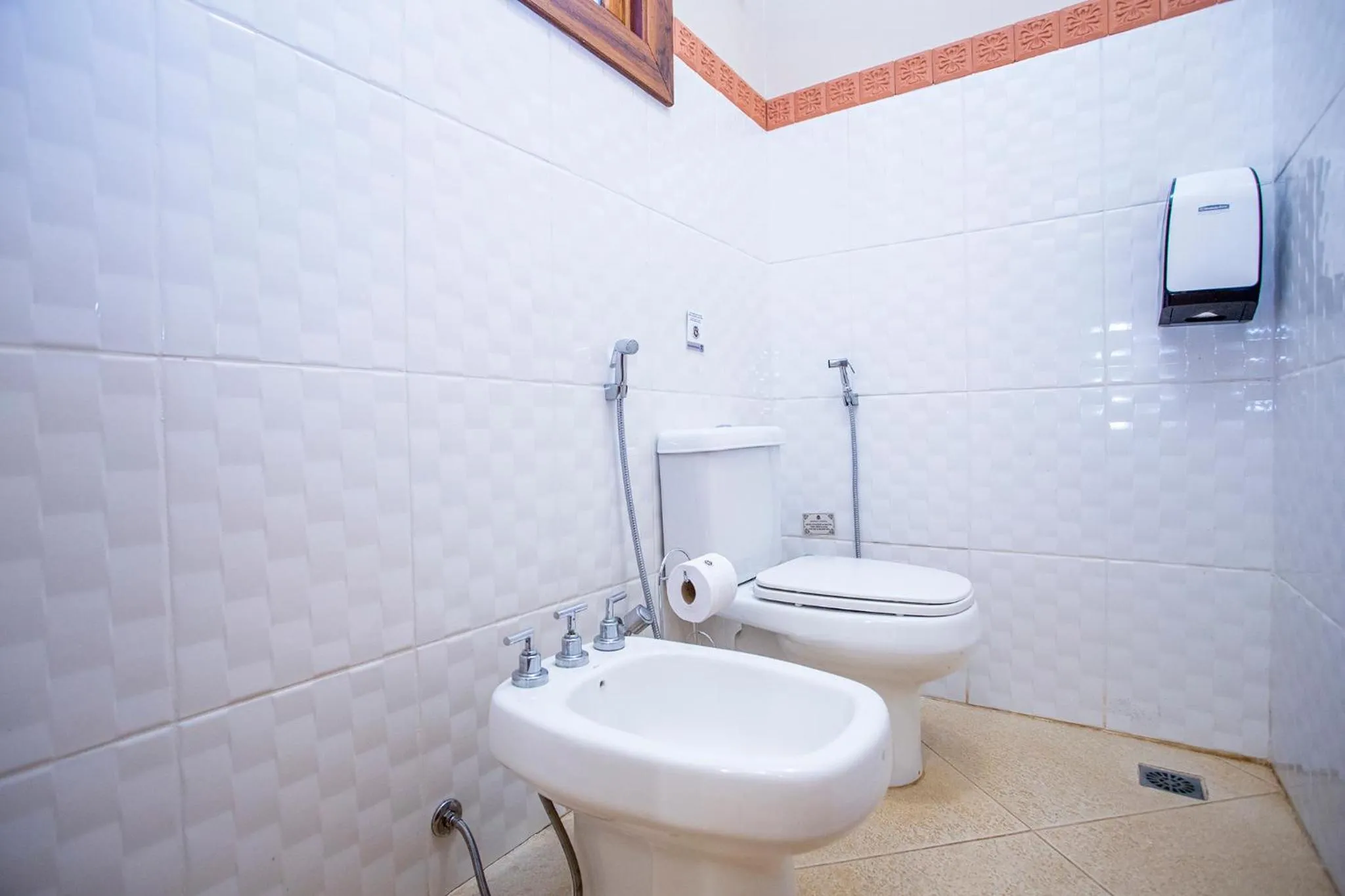 Bathroom in Pousada Cavaleiro dos Pireneus