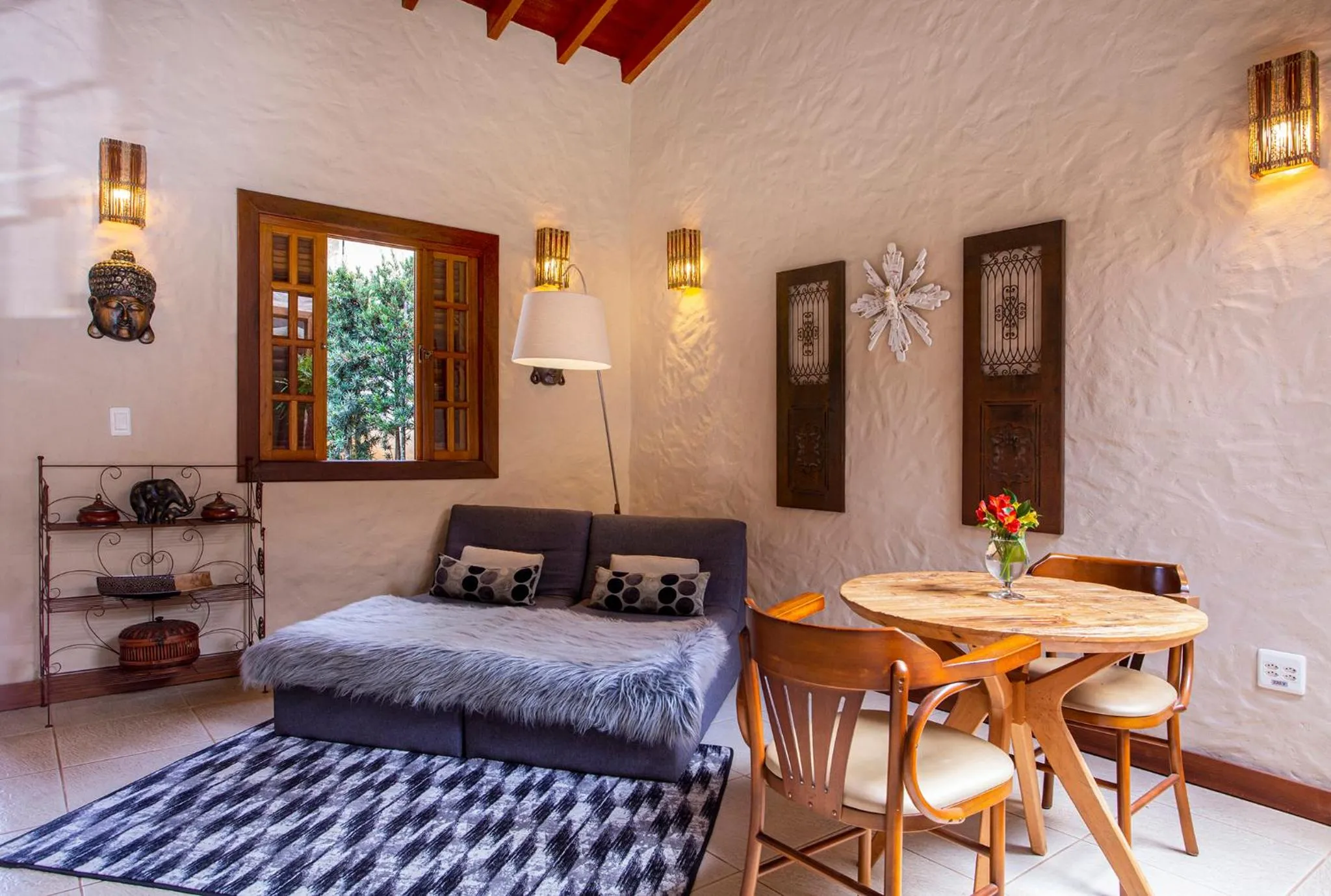 Photo of the whole room, Bed in Pousada Cavaleiro dos Pireneus