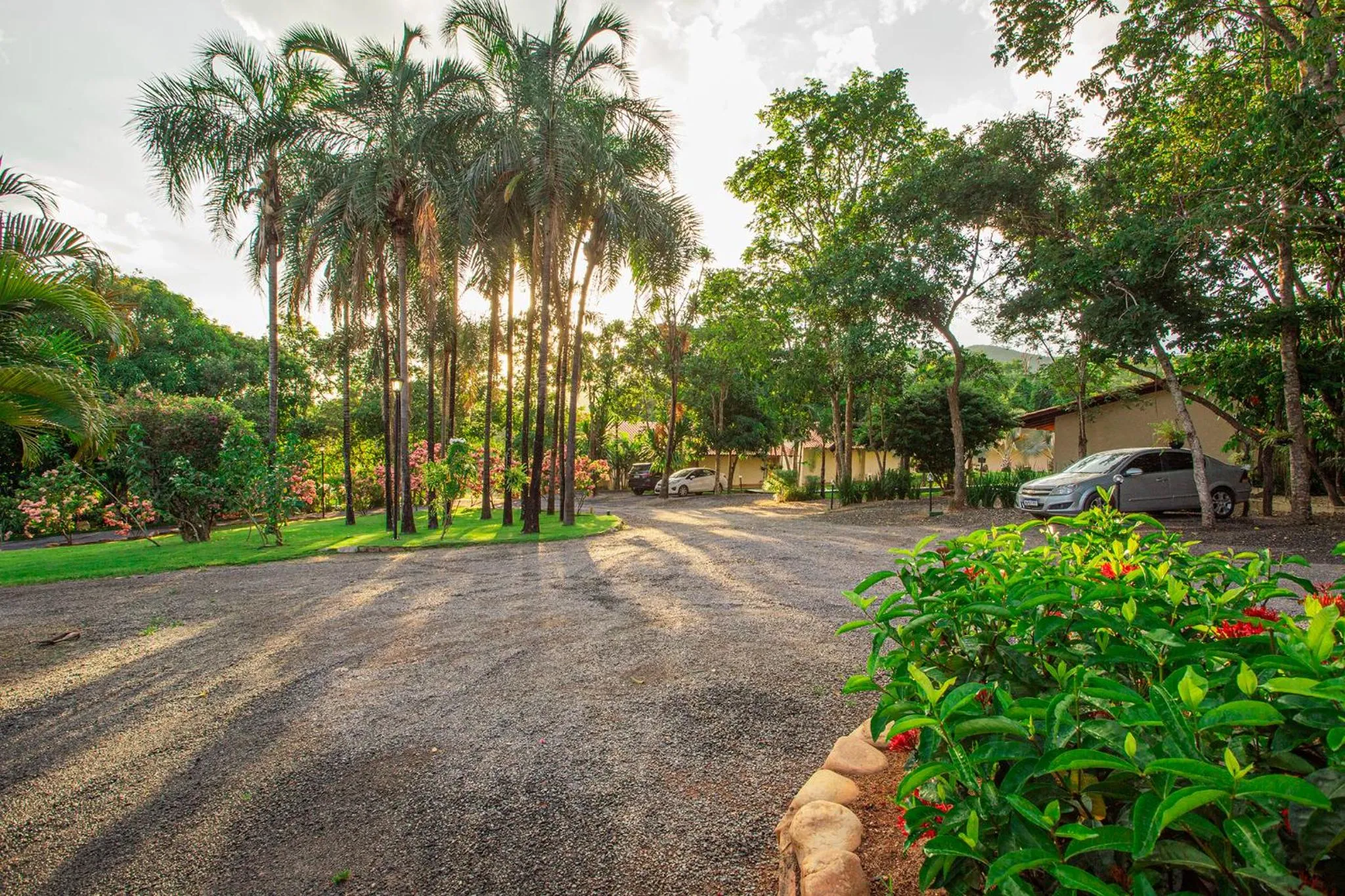 Parking in Pousada Cavaleiro dos Pireneus