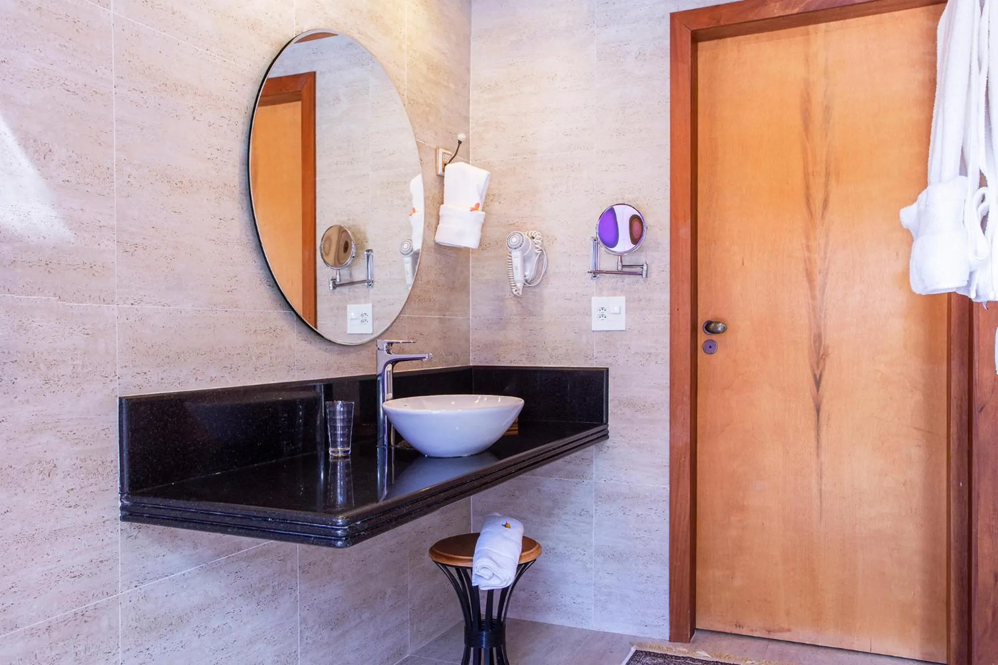 Bathroom in Pousada Cavaleiro dos Pireneus