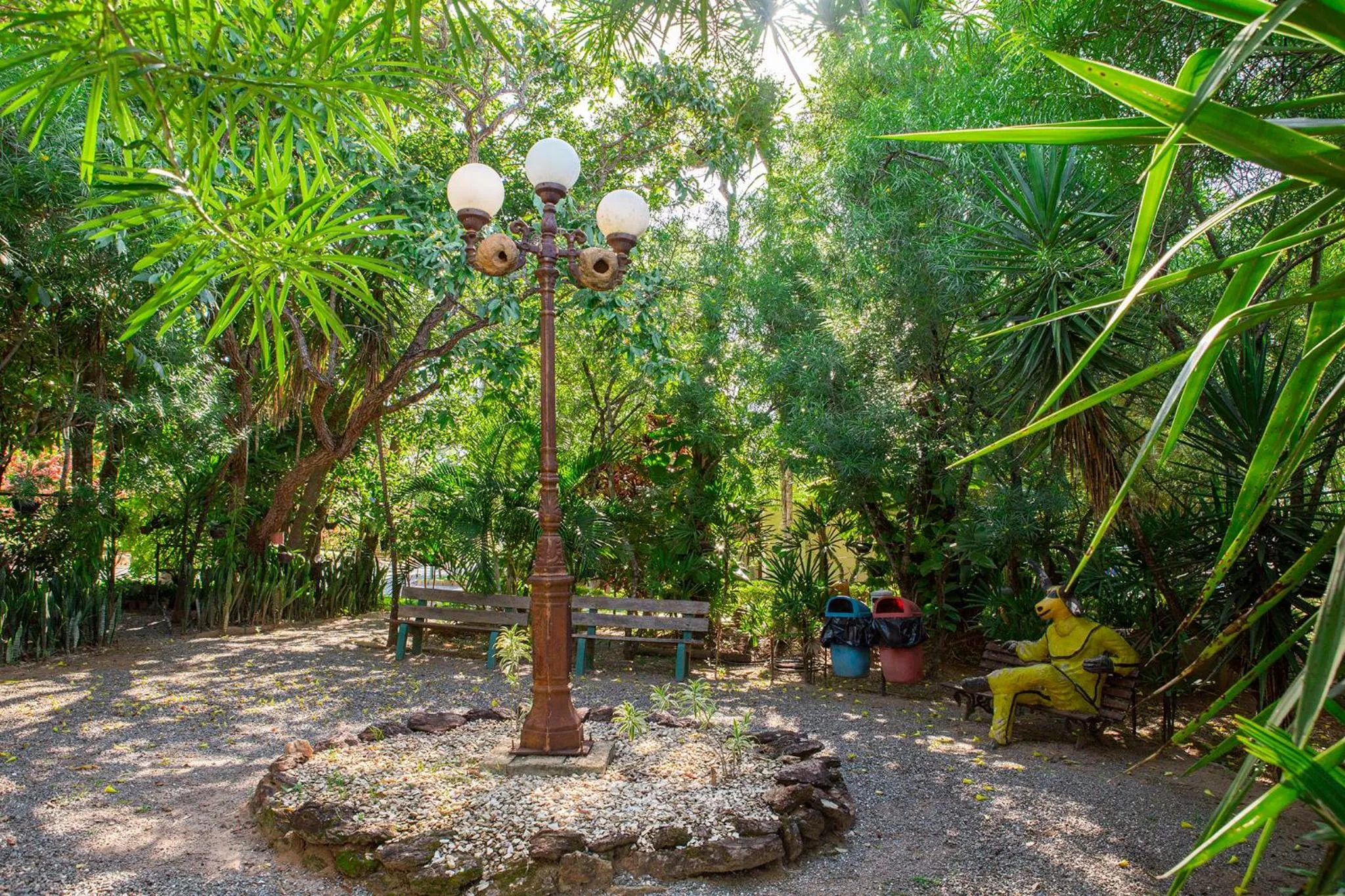 Garden in Pousada Cavaleiro dos Pireneus