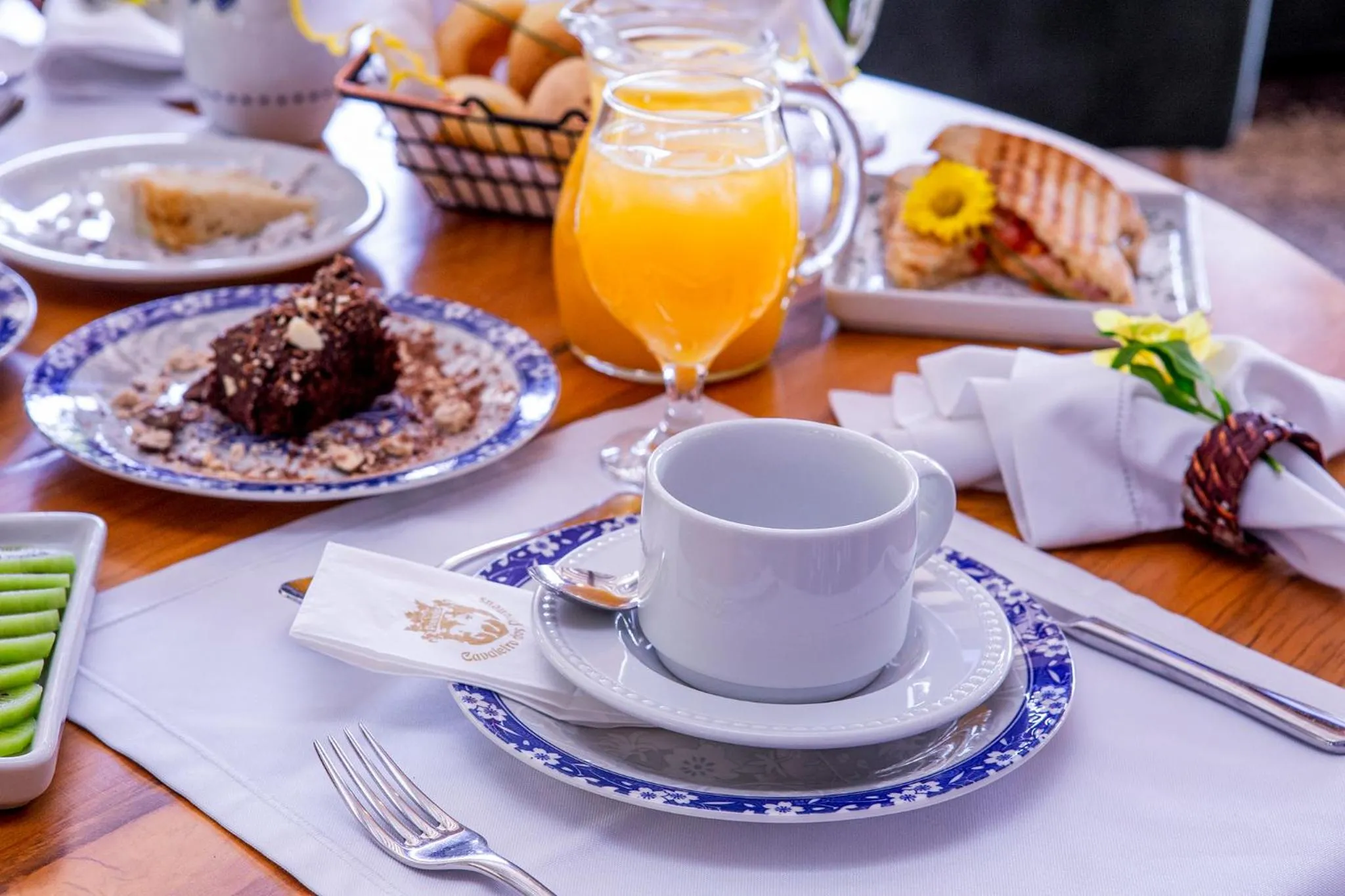 Breakfast in Pousada Cavaleiro dos Pireneus