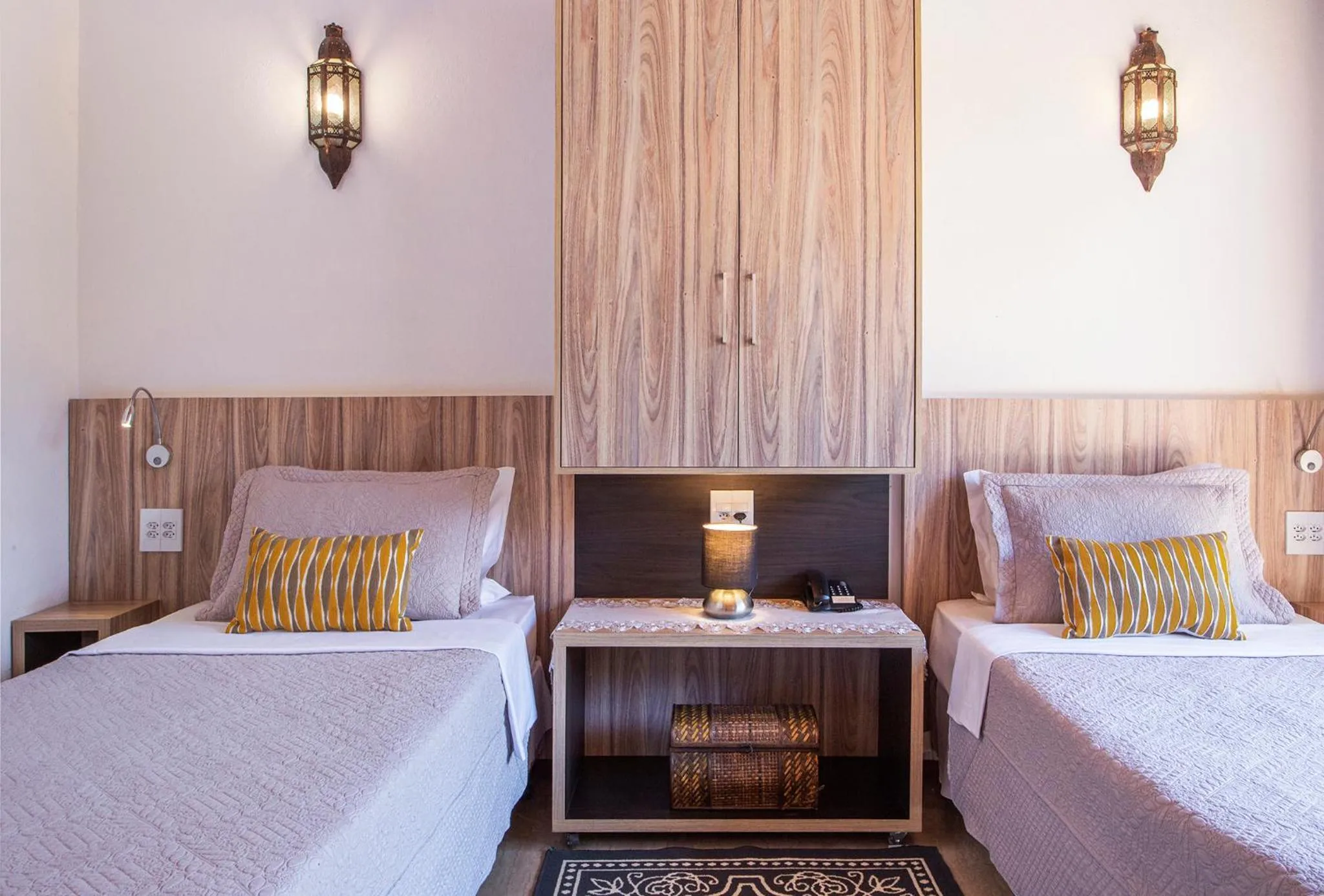 Photo of the whole room, Bed in Pousada Cavaleiro dos Pireneus