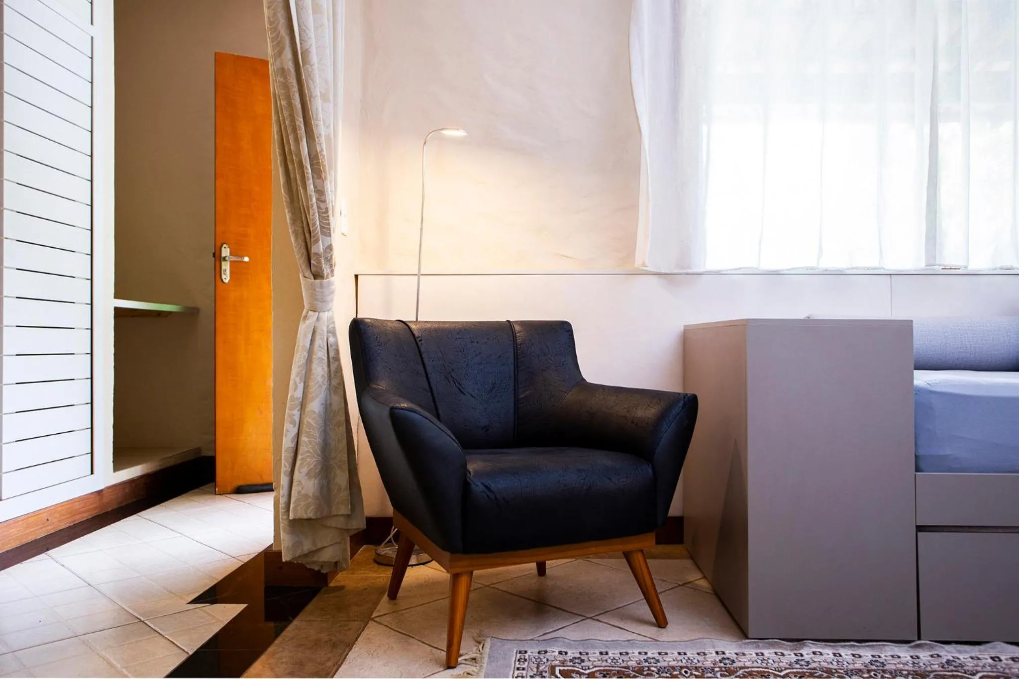 Seating area in Pousada Cavaleiro dos Pireneus