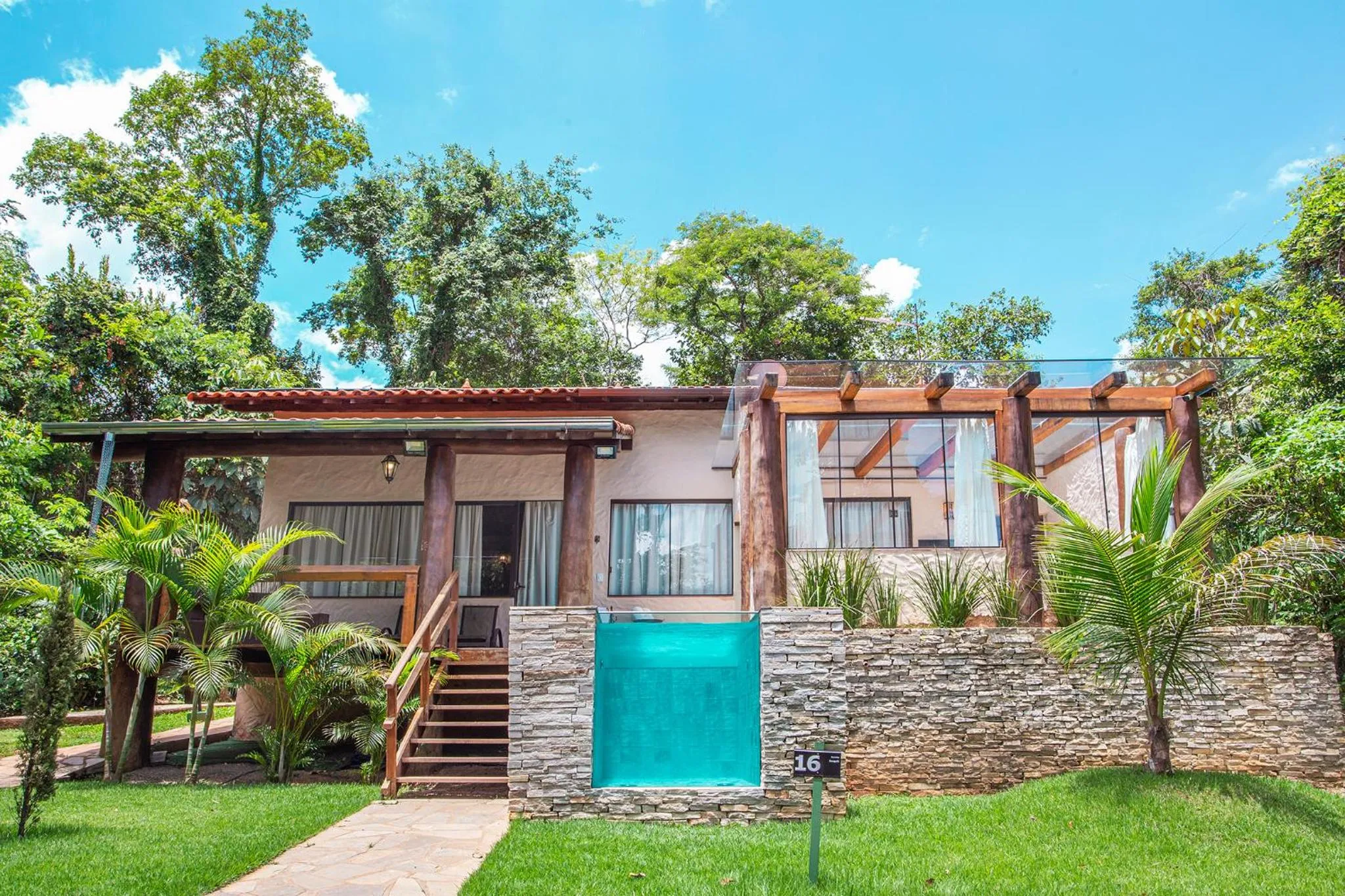 Property building in Pousada Cavaleiro dos Pireneus