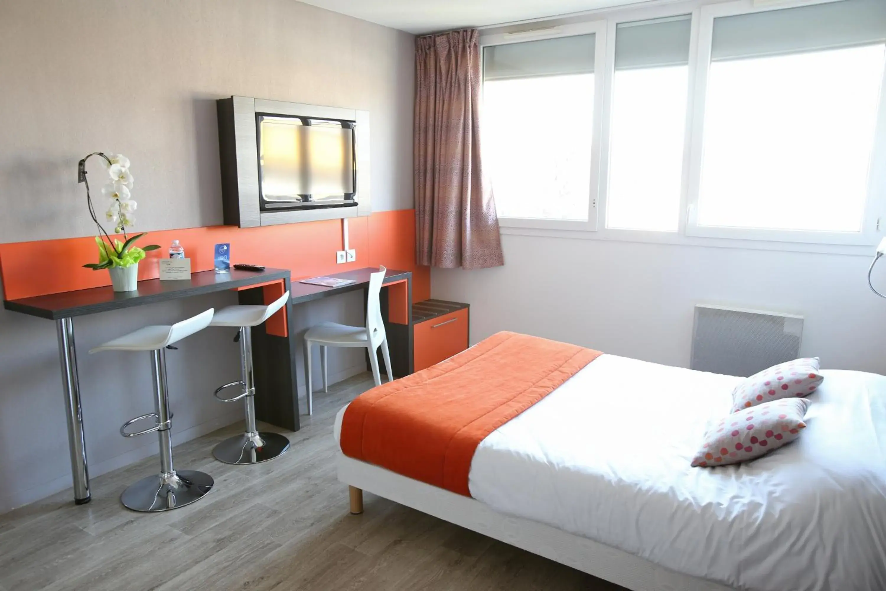 Living room, Bed in Adonis Paris Sud Living room, Bed in Adonis Paris Sud