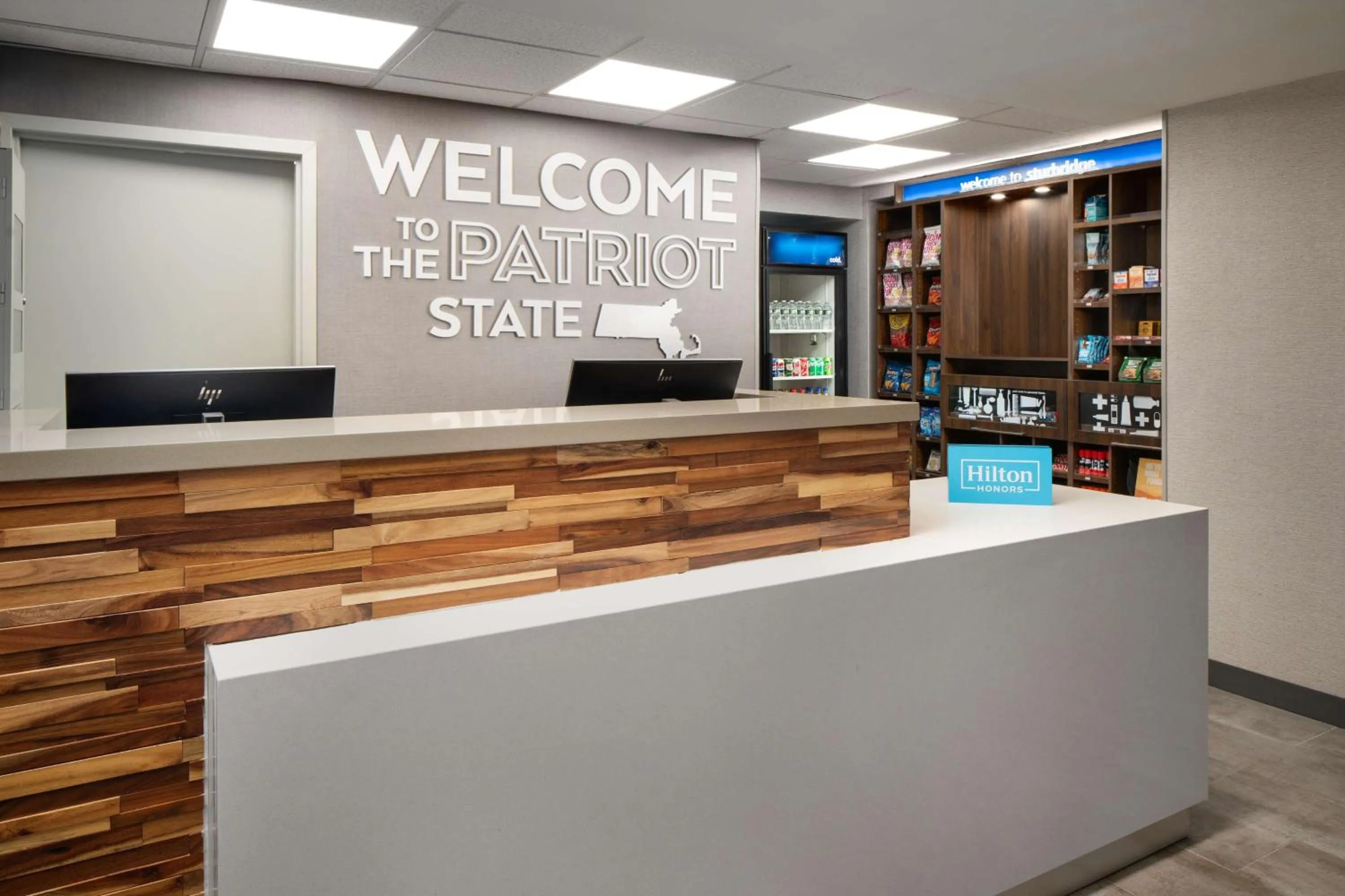 Lobby or reception in Hampton Inn Sturbridge