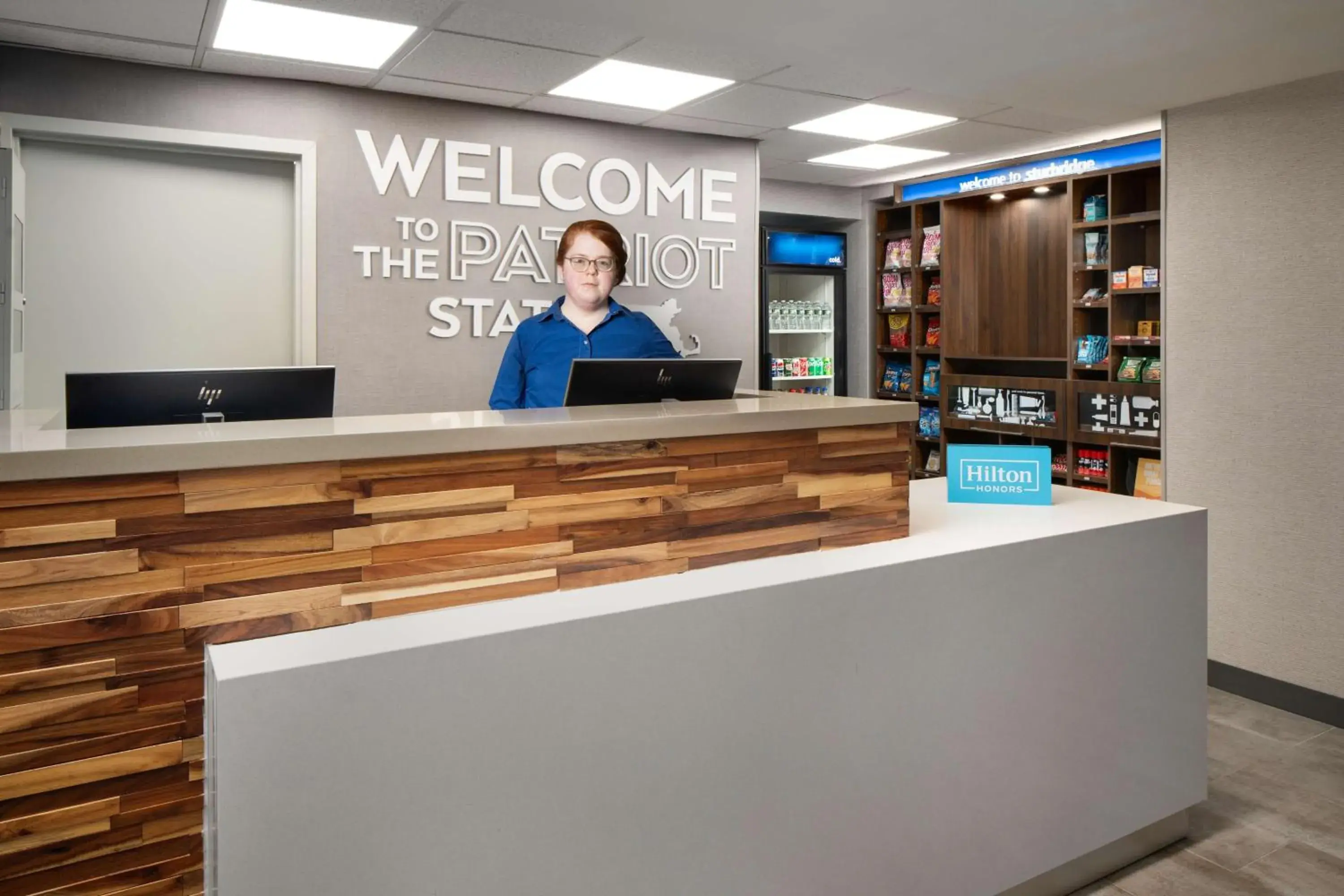 Lobby or reception in Hampton Inn Sturbridge Lobby or reception in Hampton Inn Sturbridge