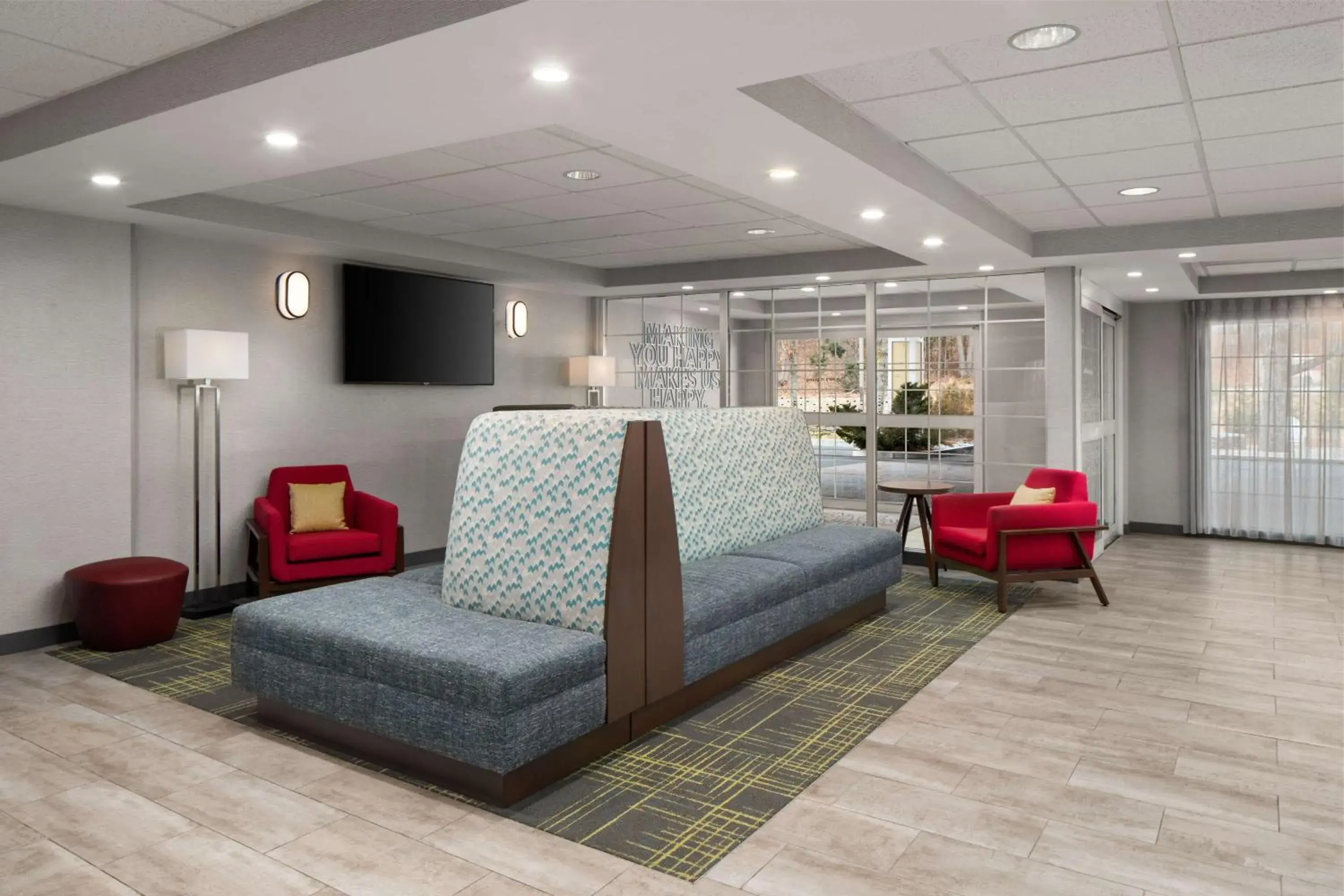Lobby or reception in Hampton Inn Sturbridge Lobby or reception in Hampton Inn Sturbridge