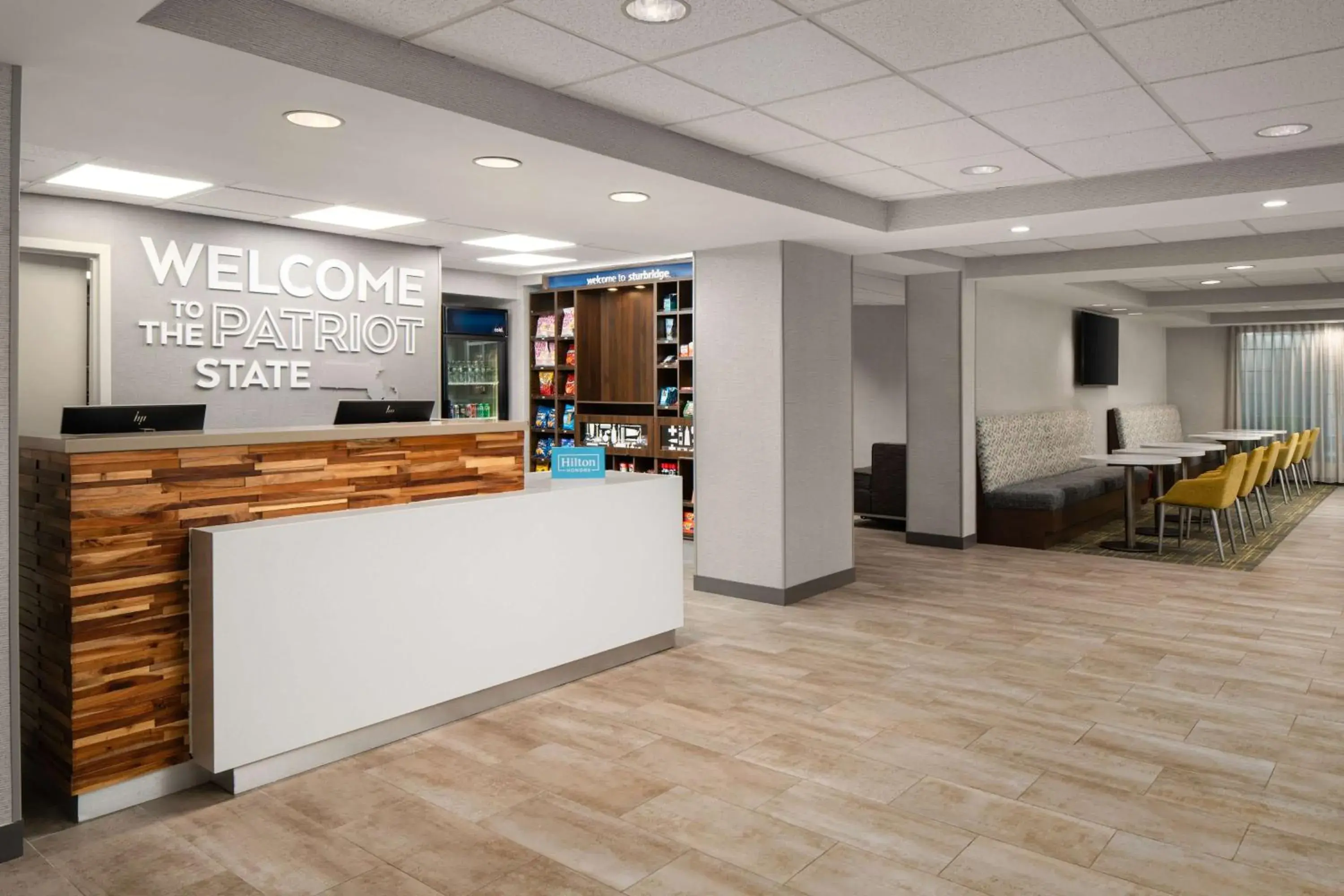Lobby or reception in Hampton Inn Sturbridge Lobby or reception in Hampton Inn Sturbridge