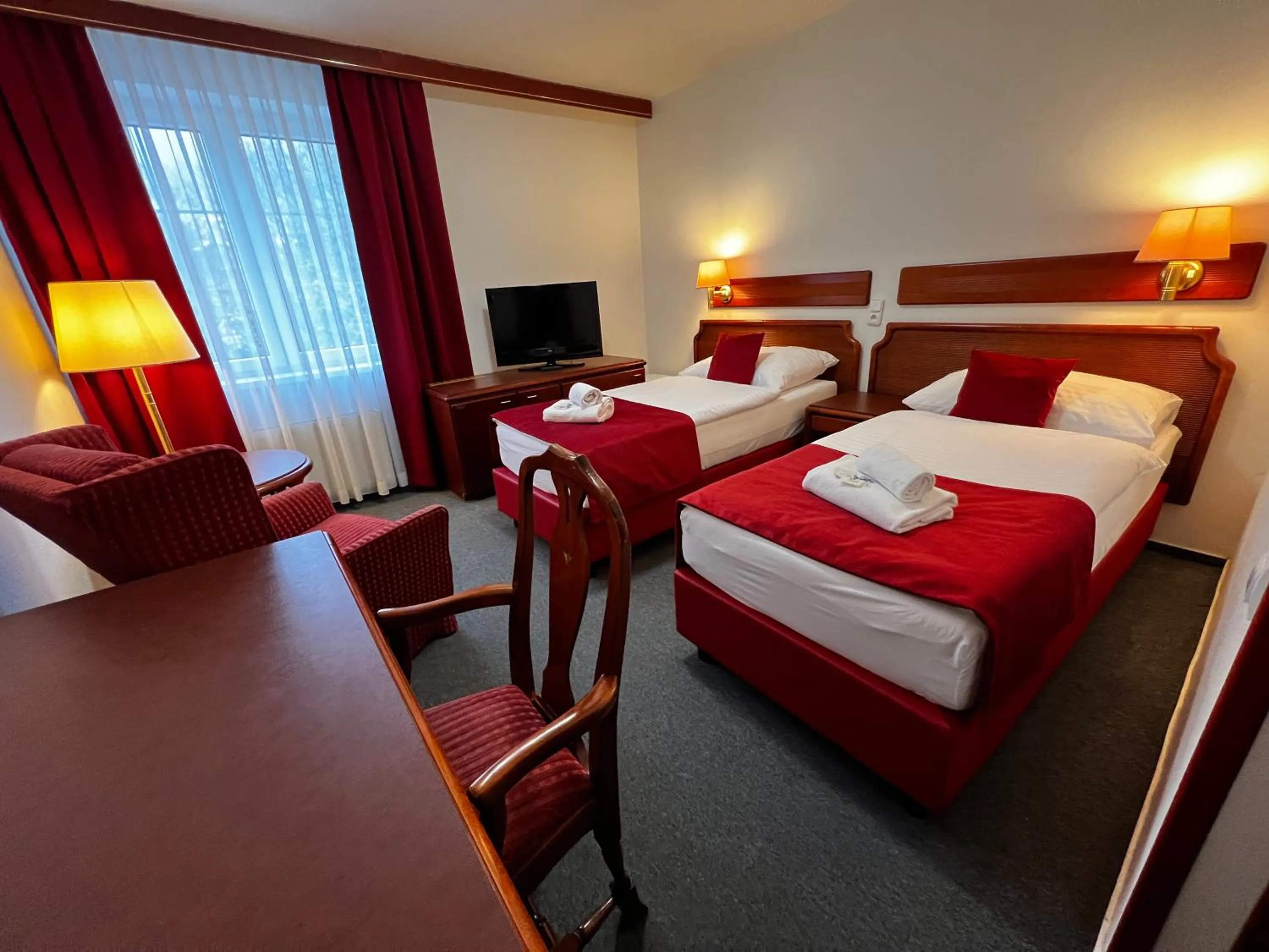 Bed in Hotel Bohemia Excellent