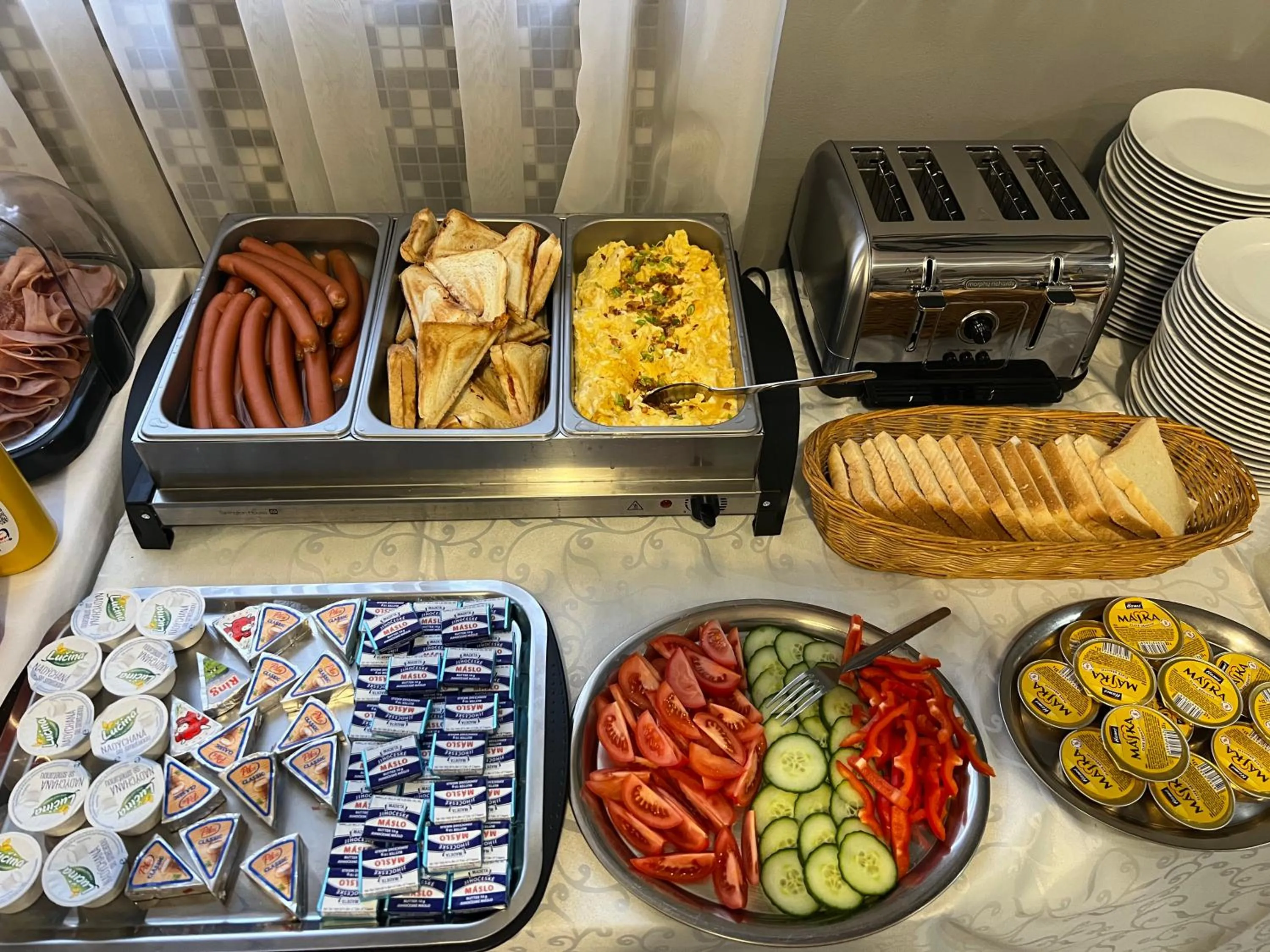 Breakfast in Hotel Bohemia Excellent