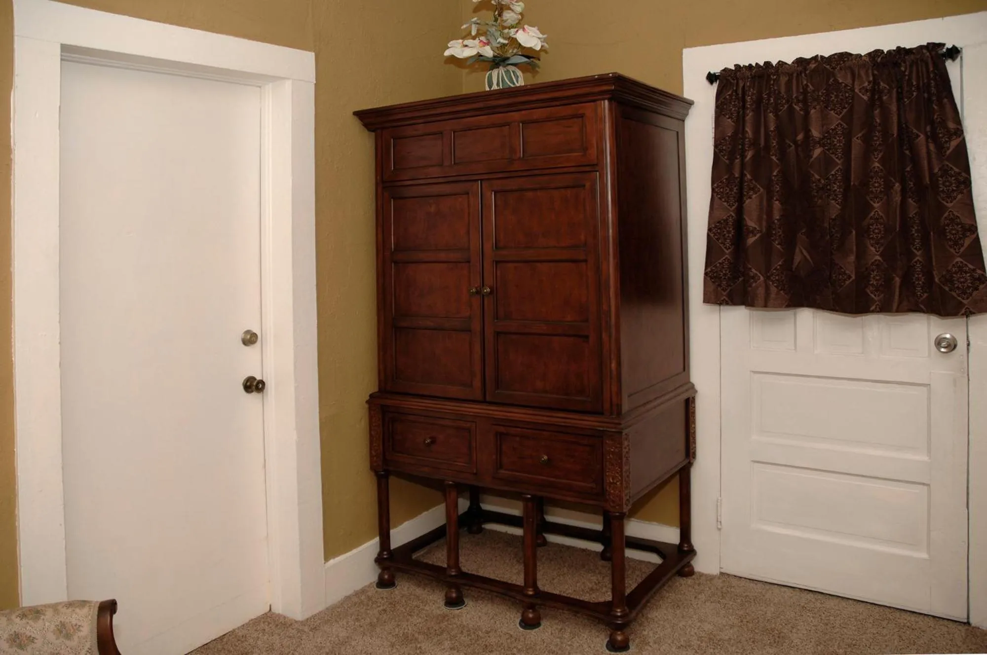 Bedroom in Historic Luxury Two Bedroom Apartment