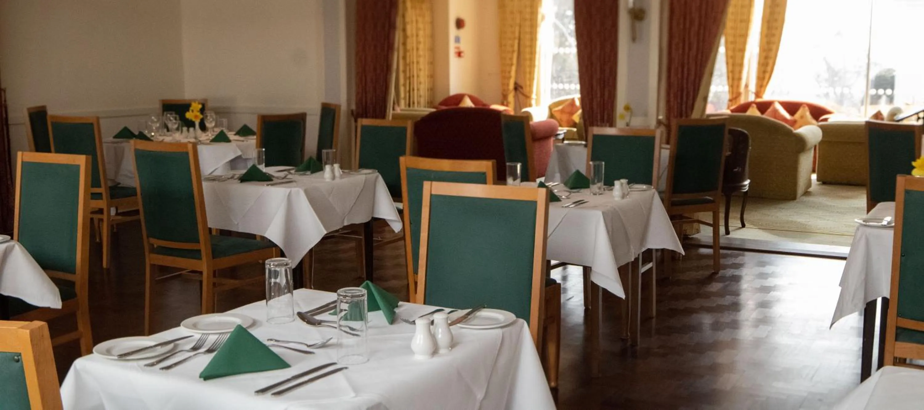 Restaurant/places to eat in Penmere Manor Hotel