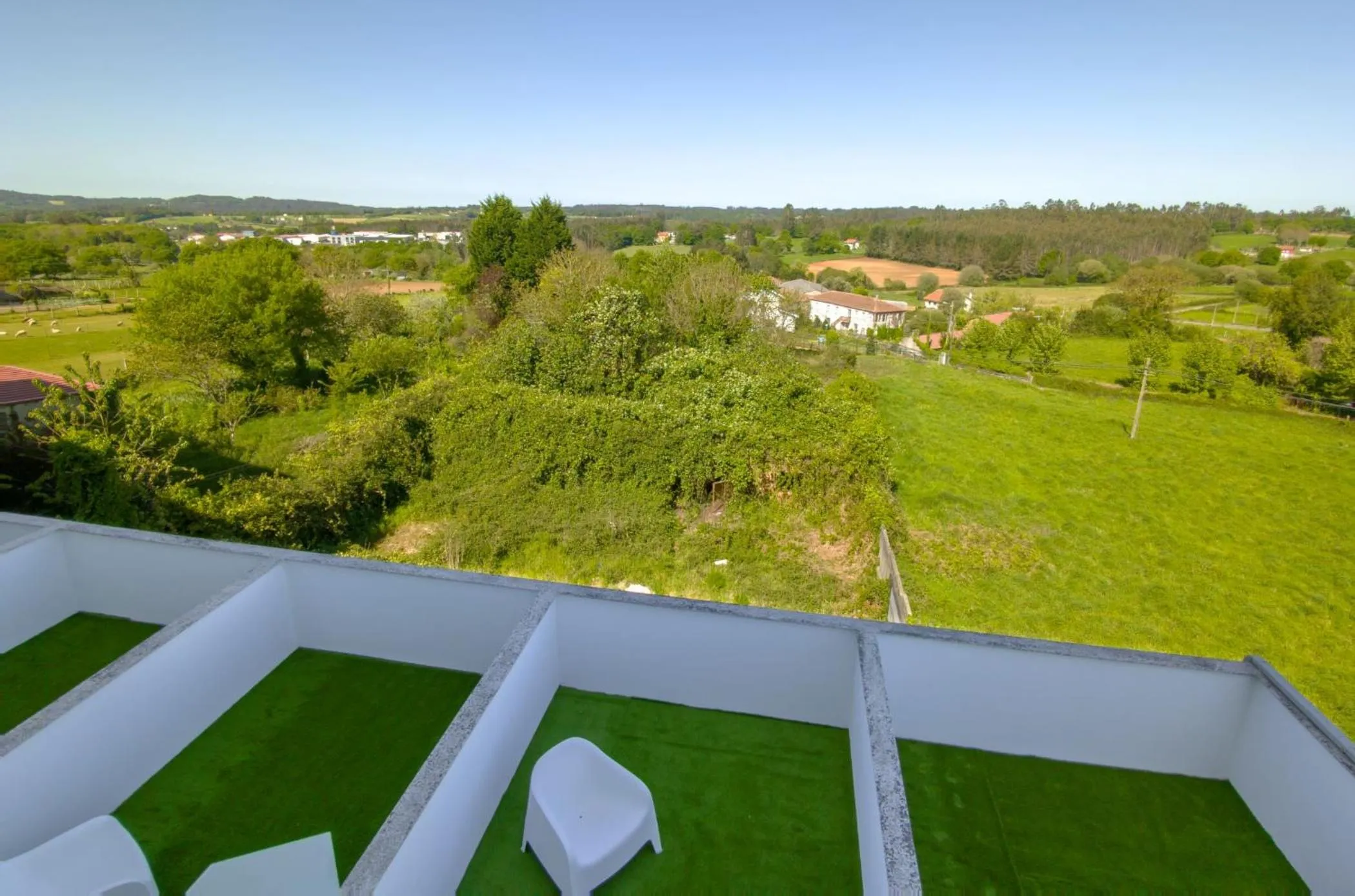 Balcony/Terrace in Duerming Villa de Arzúa