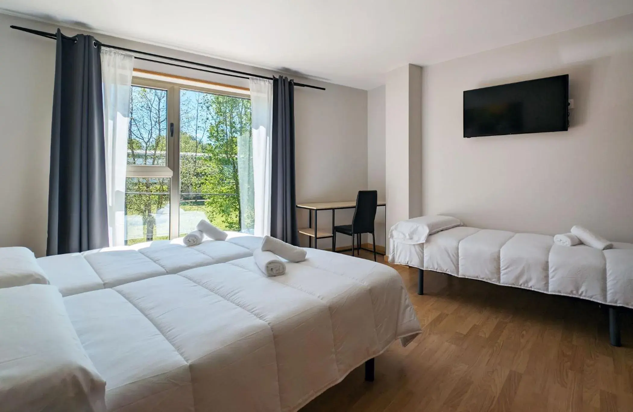 Bedroom, Bed in Duerming Villa de Arzúa Bedroom, Bed in Duerming Villa de Arzúa