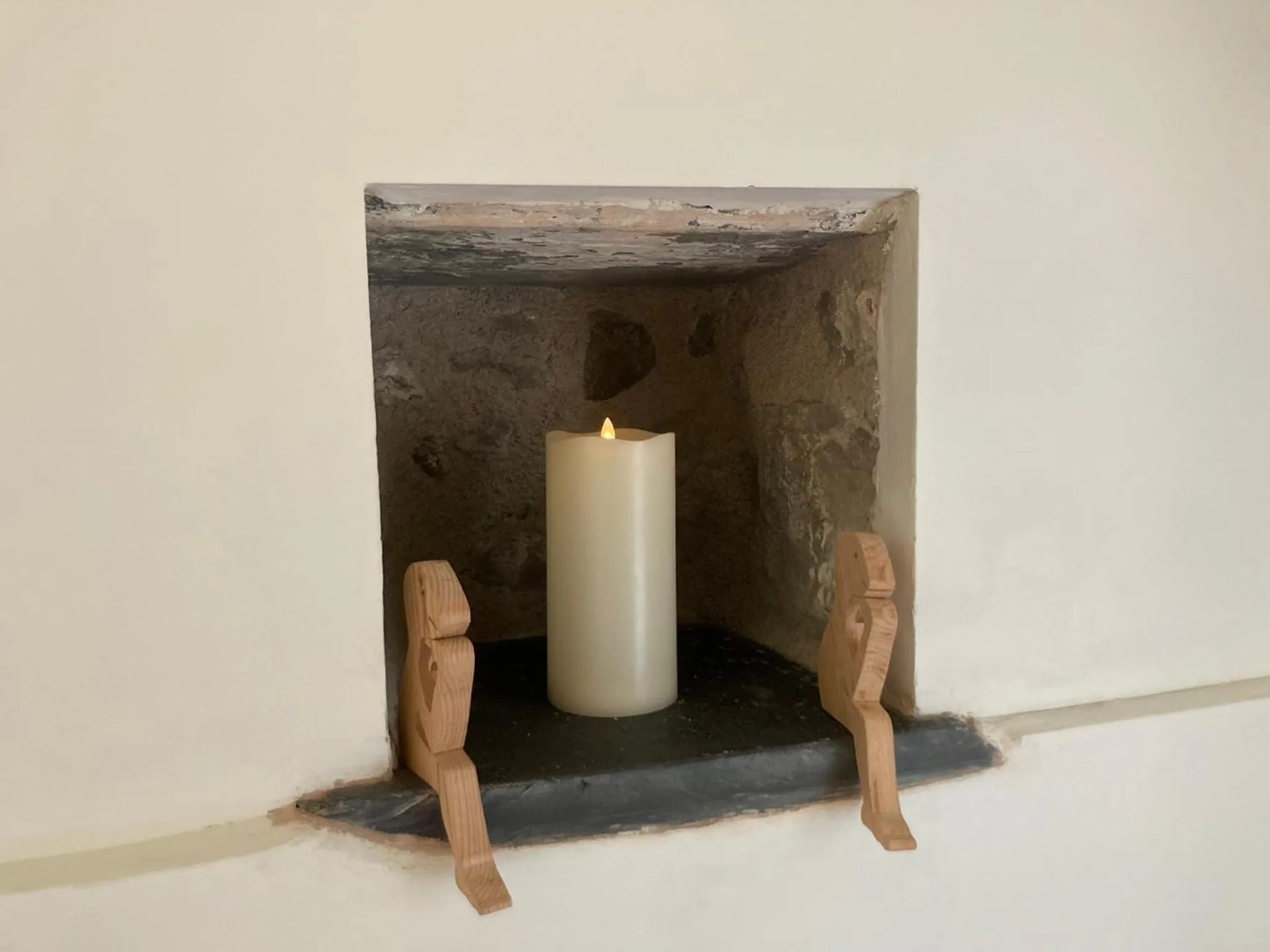 Living room in The Rowe House