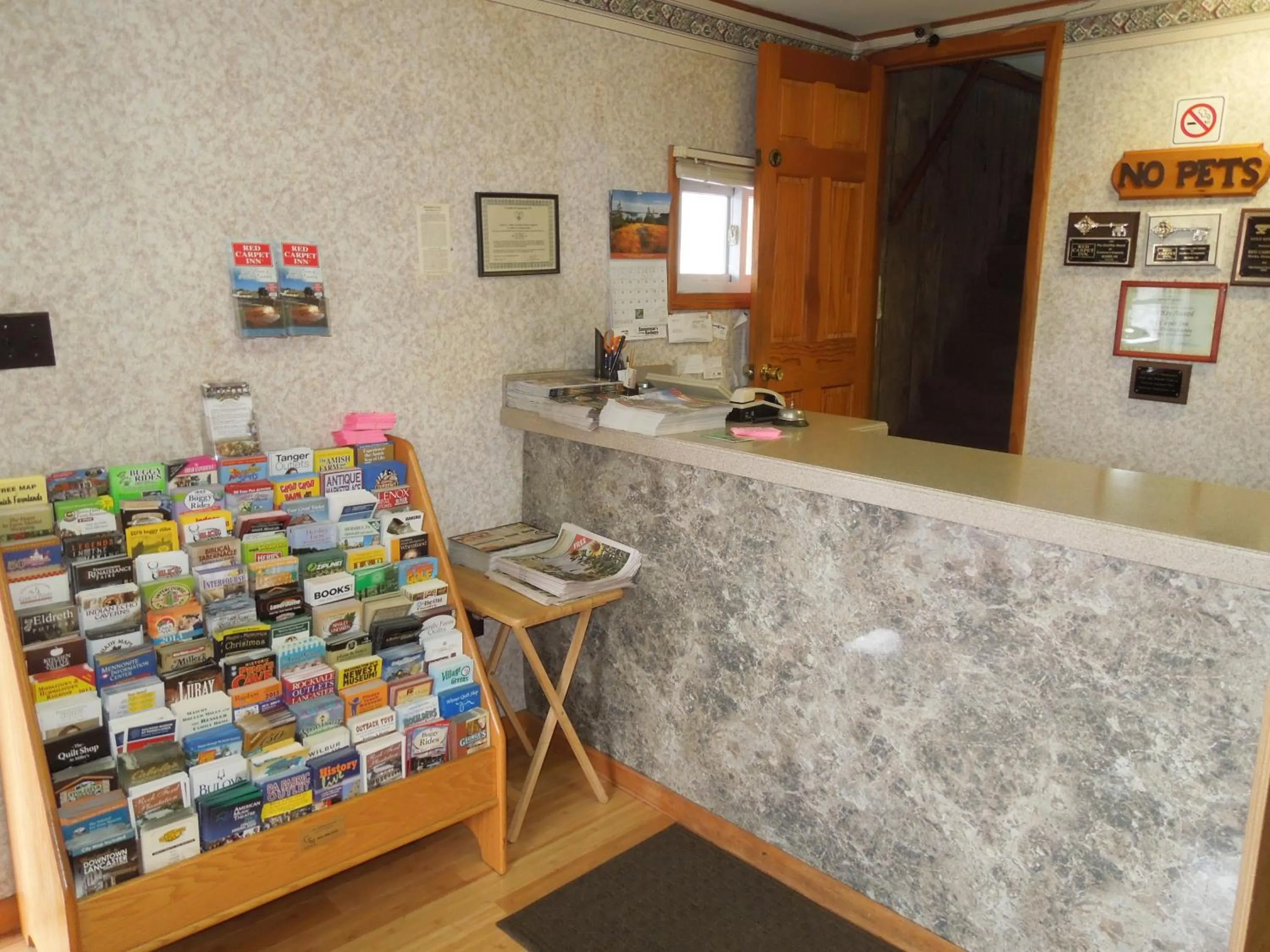 Lobby or reception in Red Carpet Inn Ronks
