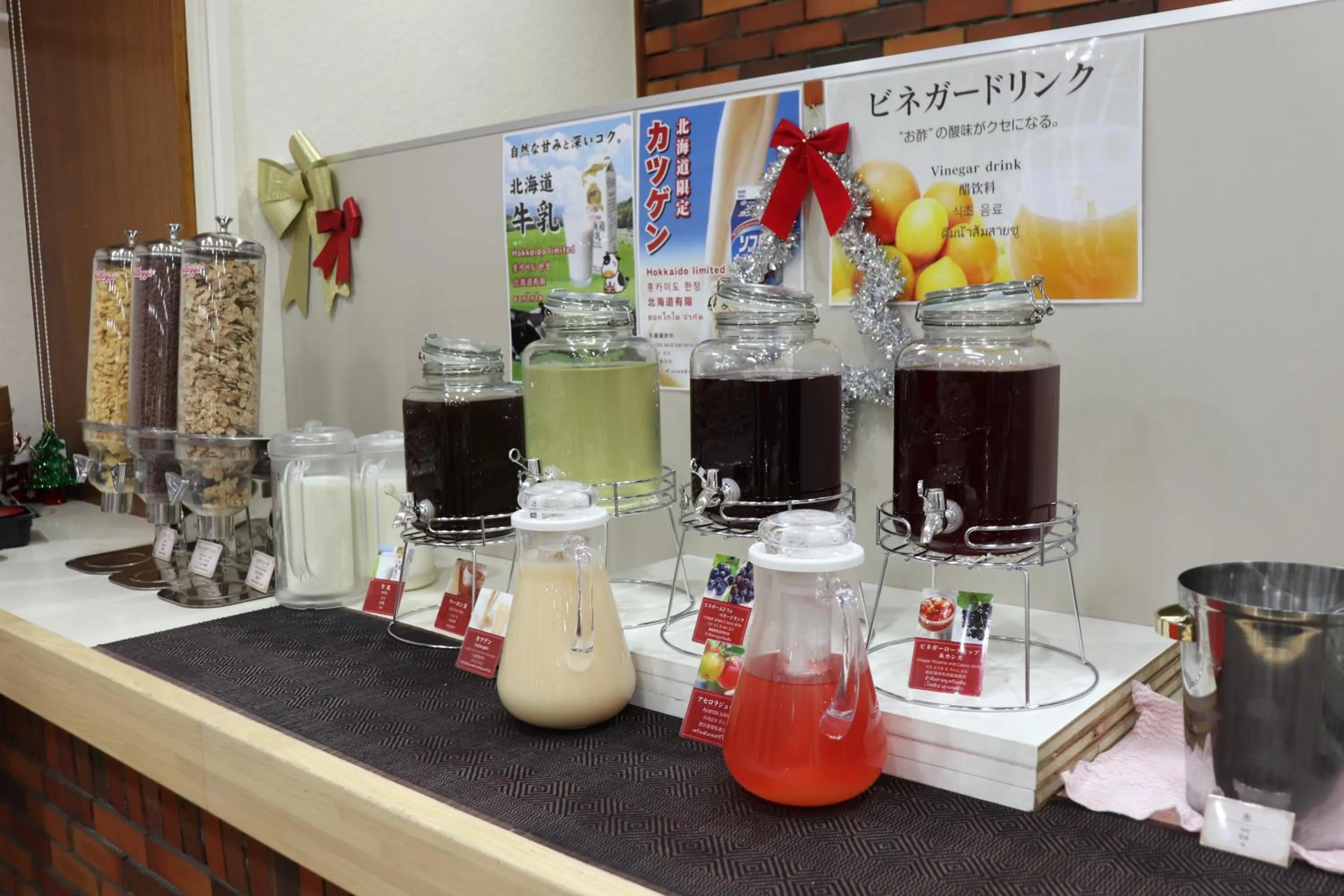 Buffet breakfast in Hotel Raffinato Sapporo