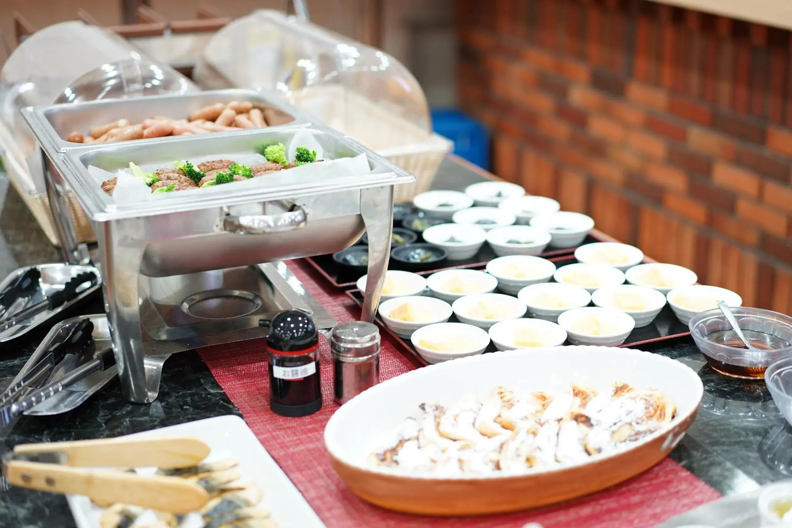 Buffet breakfast in Hotel Raffinato Sapporo Buffet breakfast in Hotel Raffinato Sapporo