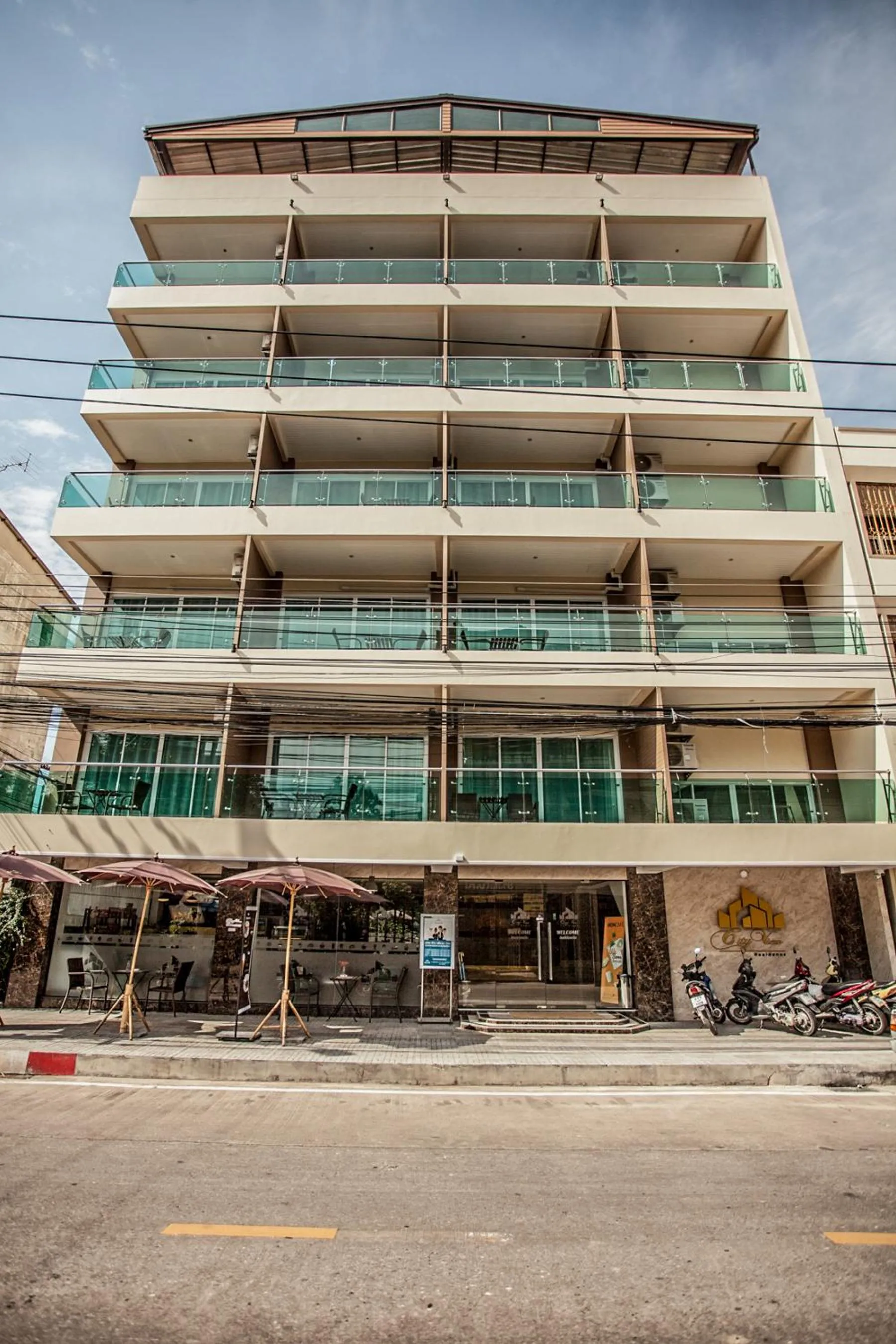 Facade/entrance in City View Residence