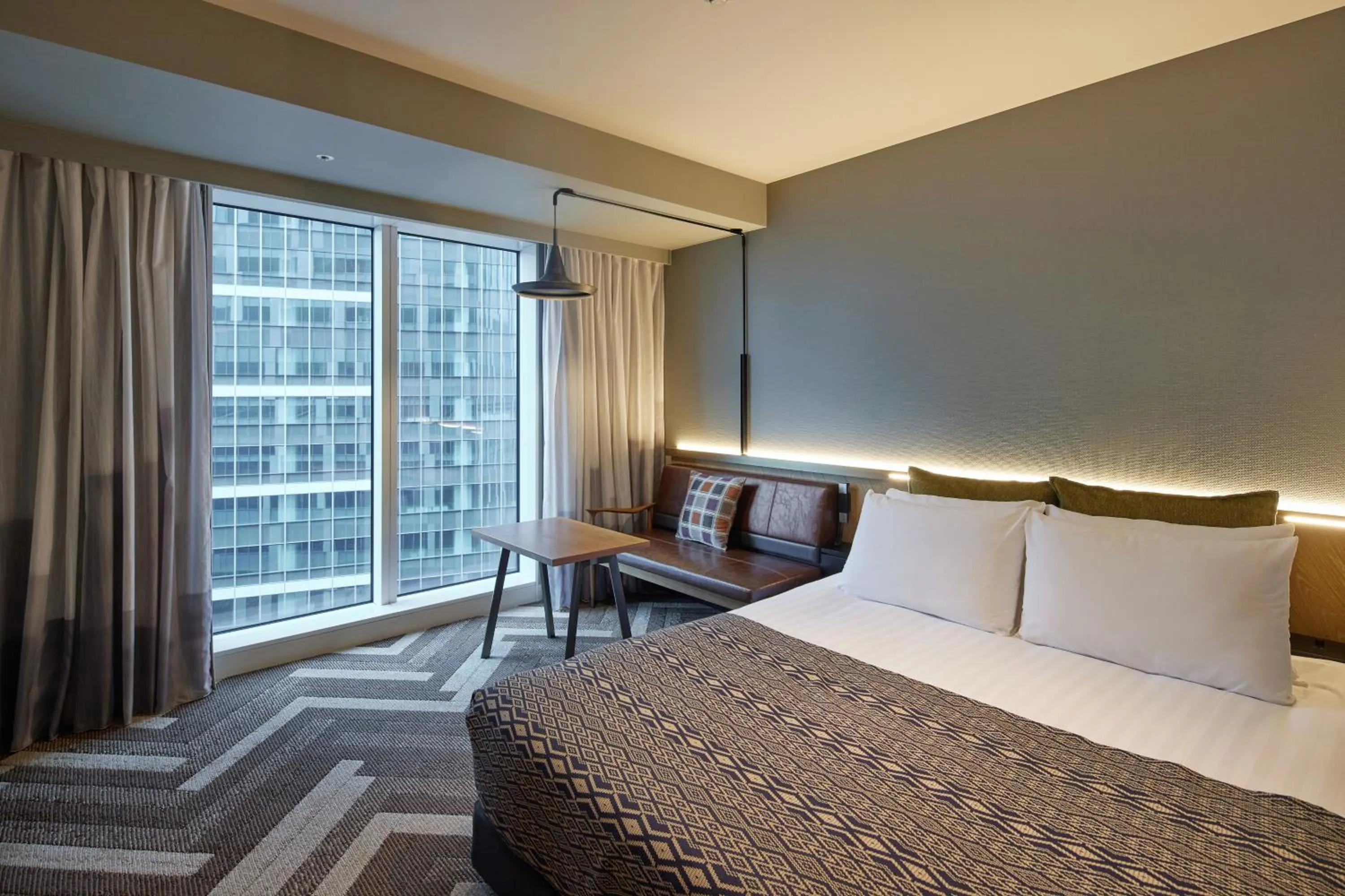 Bedroom, Bed in SHIBUYA STREAM HOTEL formerly Shibuya Stream Excel Hotel Tokyu