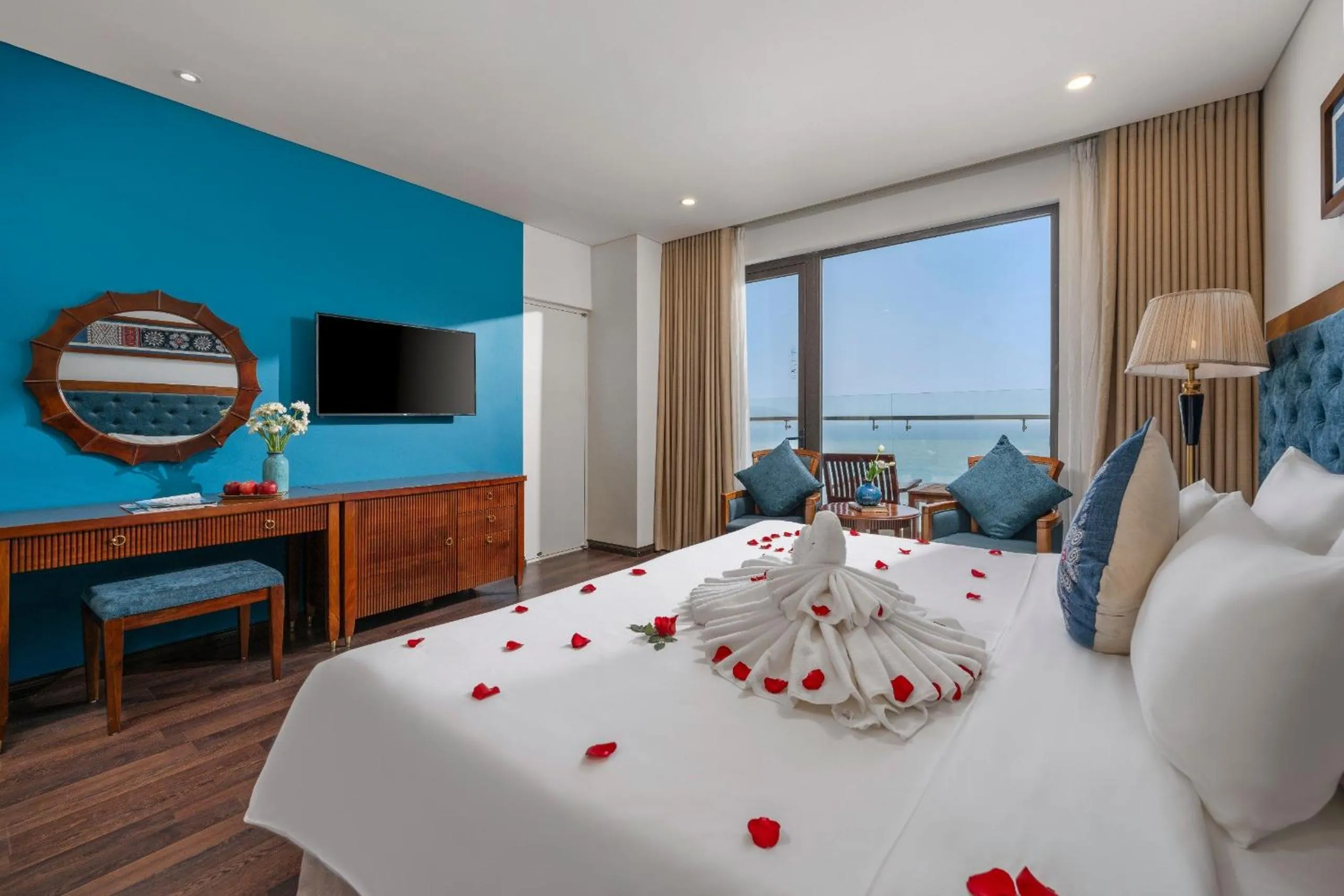 Bedroom, Bed in Balcona Hotel Da Nang