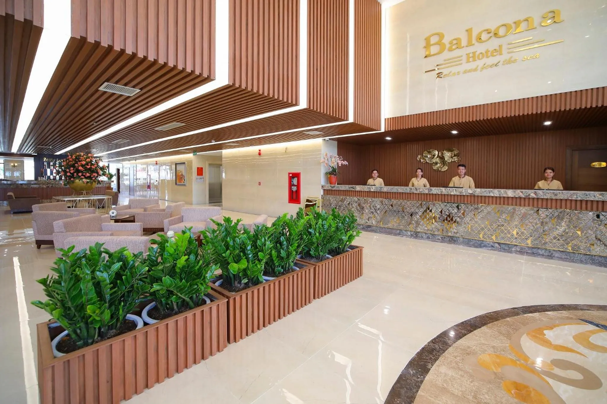 Lobby or reception in Balcona Hotel Da Nang