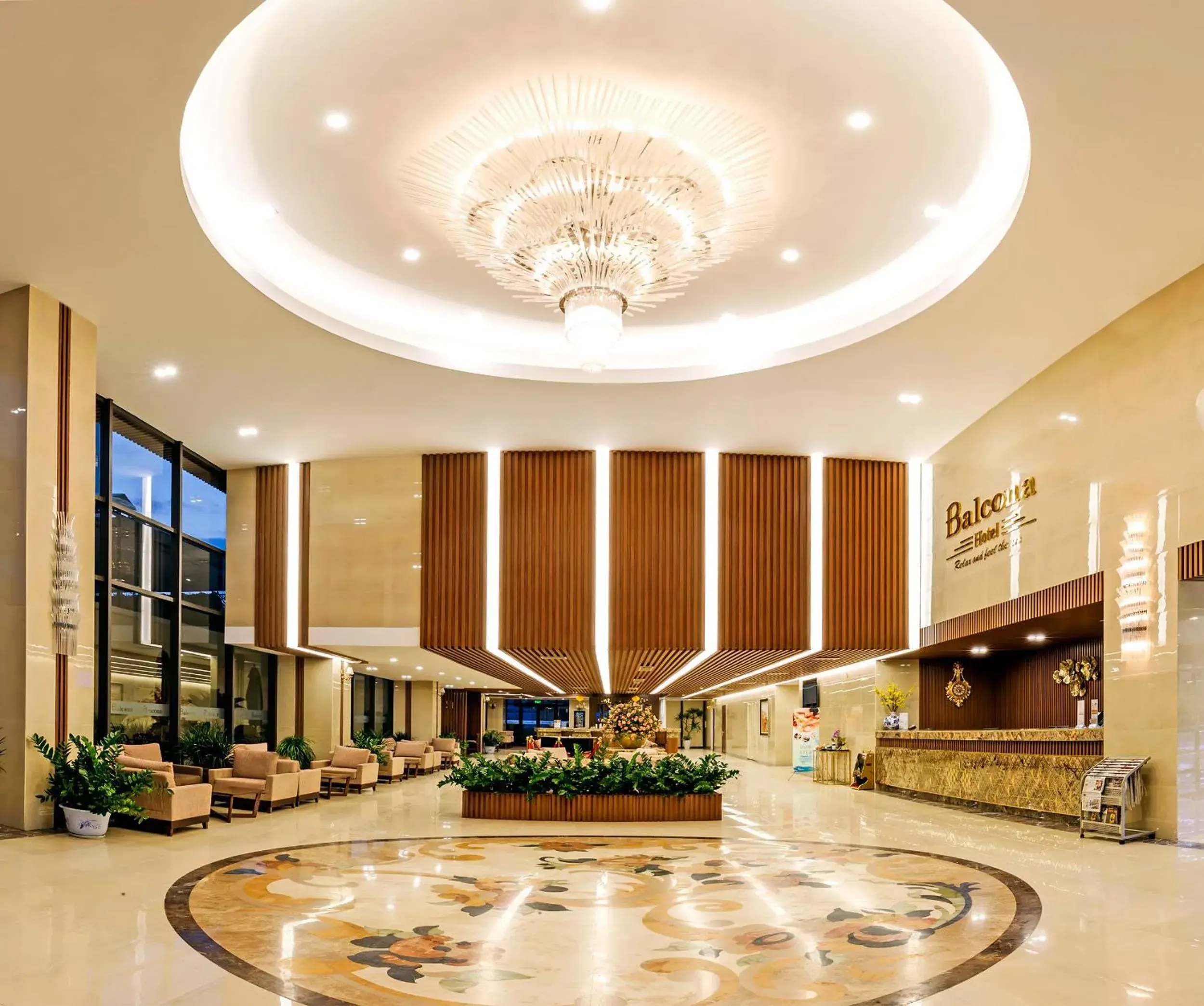 Lobby or reception in Balcona Hotel Da Nang Lobby or reception in Balcona Hotel Da Nang
