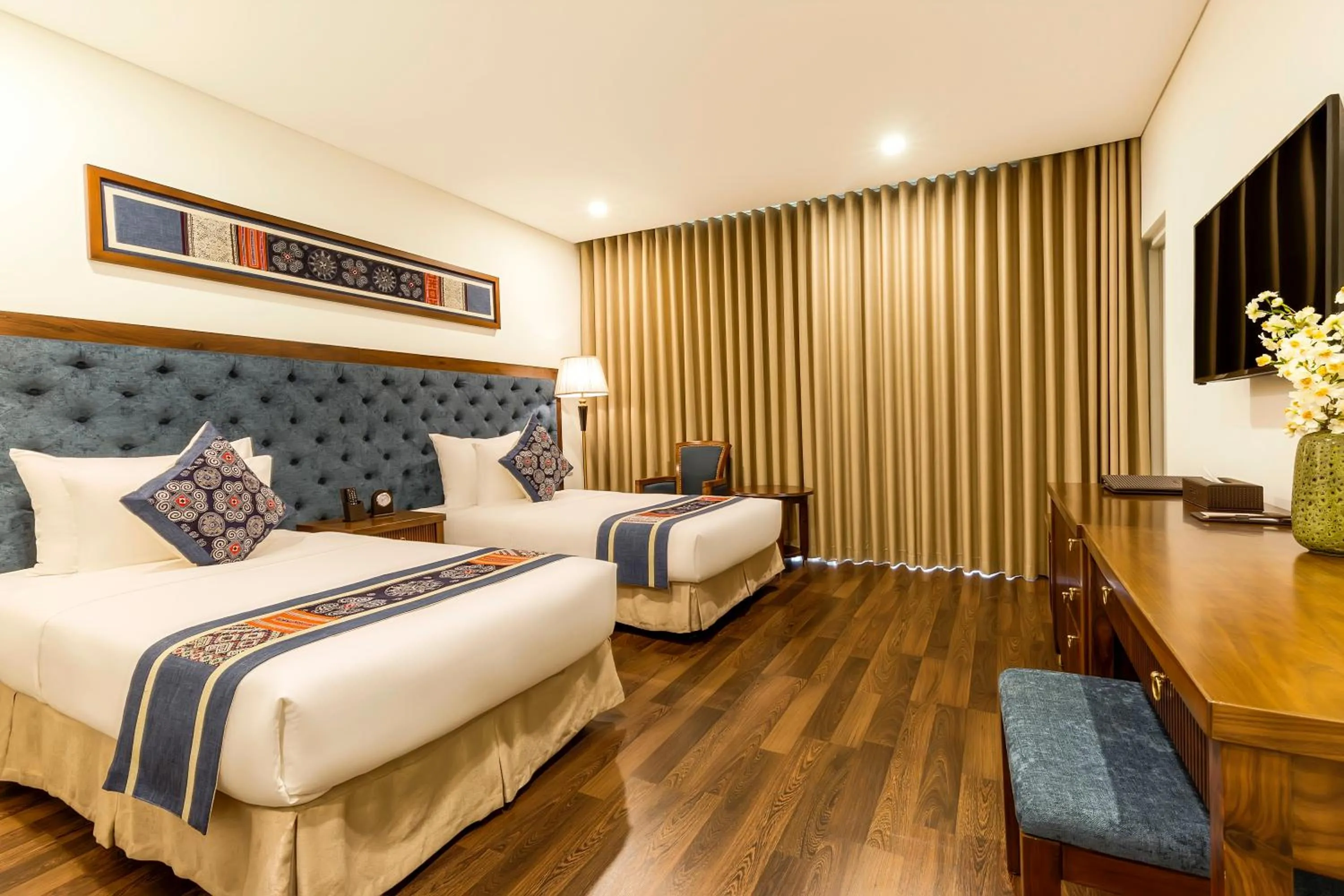 Bed in Balcona Hotel Da Nang