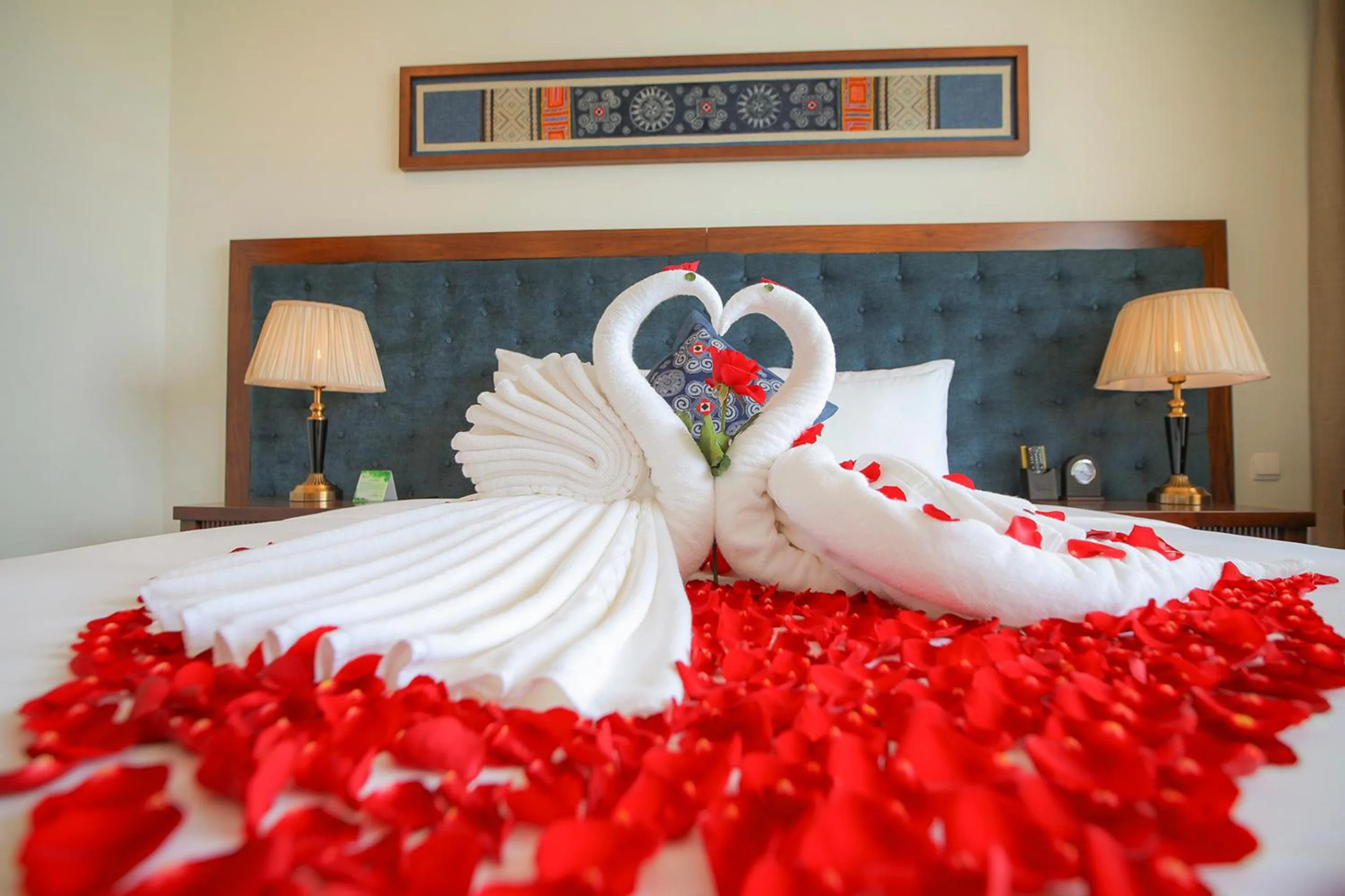 Decorative detail, Bed in Balcona Hotel Da Nang