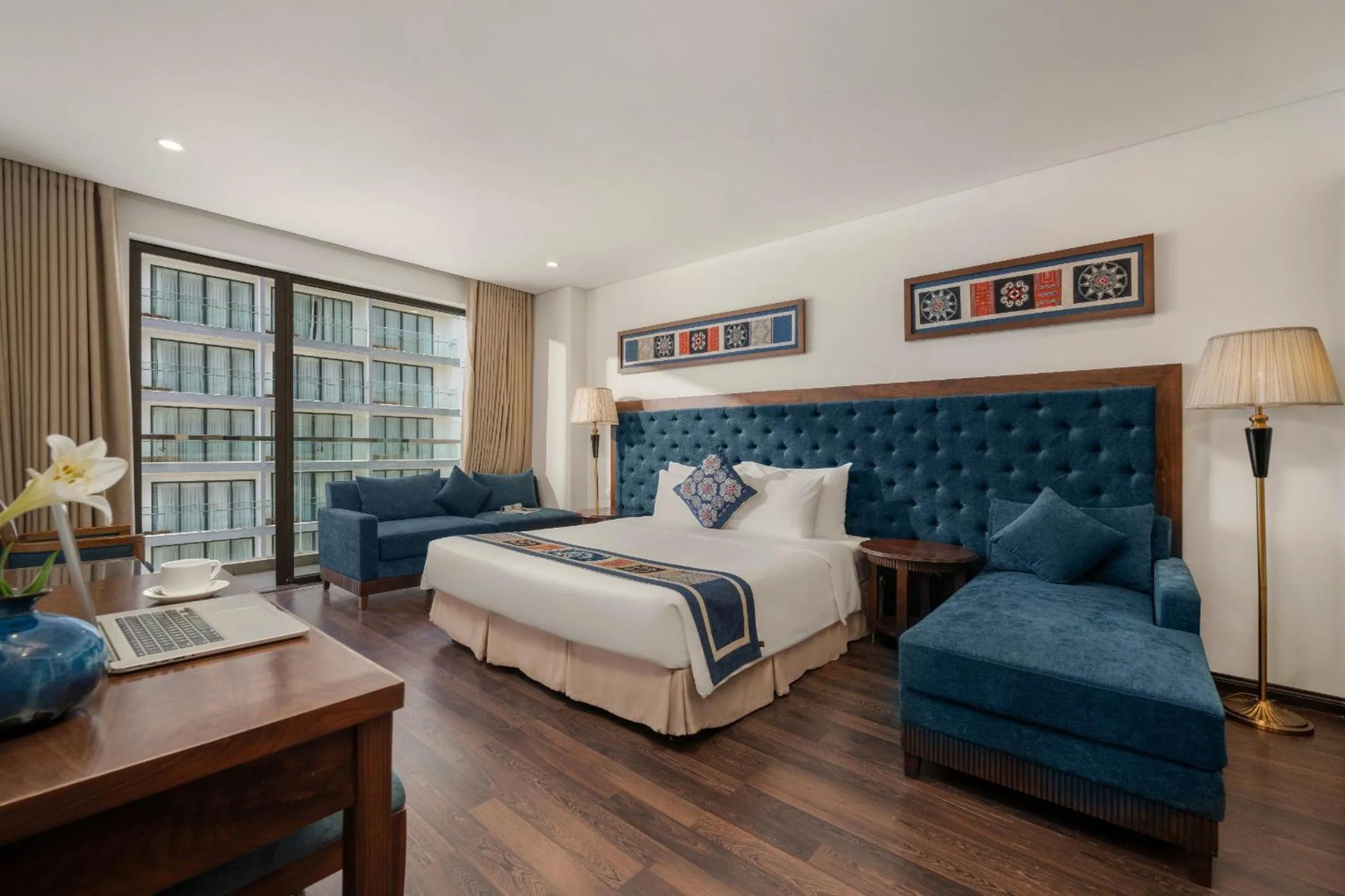 Bed in Balcona Hotel Da Nang