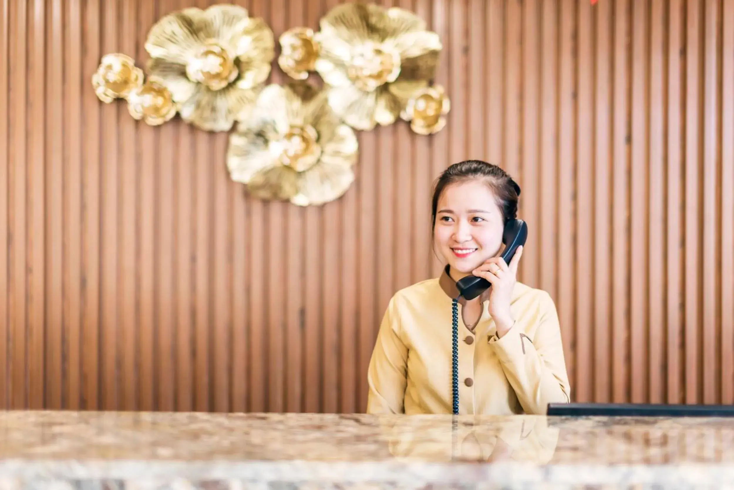 Lobby or reception in Balcona Hotel Da Nang Lobby or reception in Balcona Hotel Da Nang