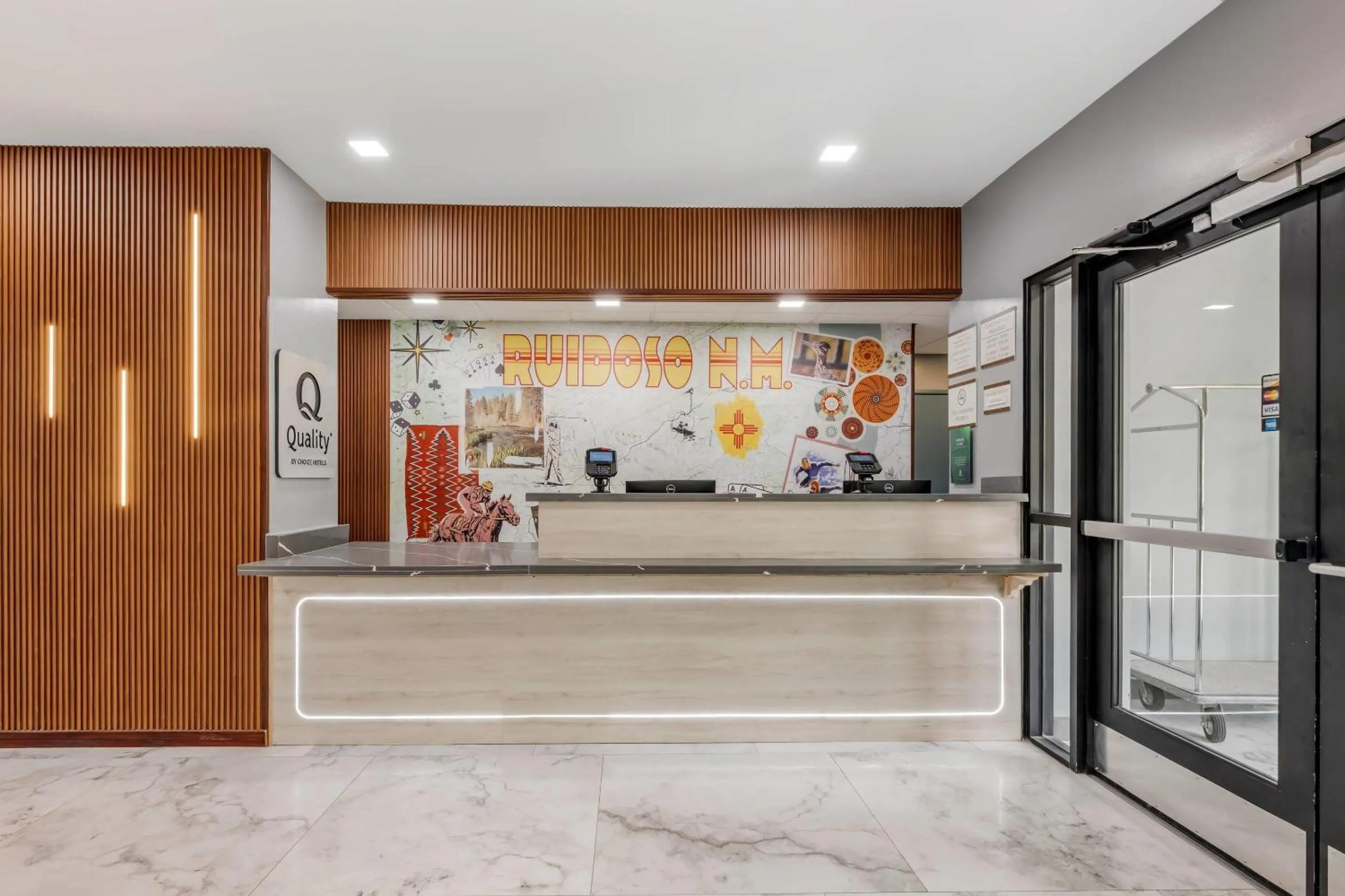 Lobby or reception in Quality Inn