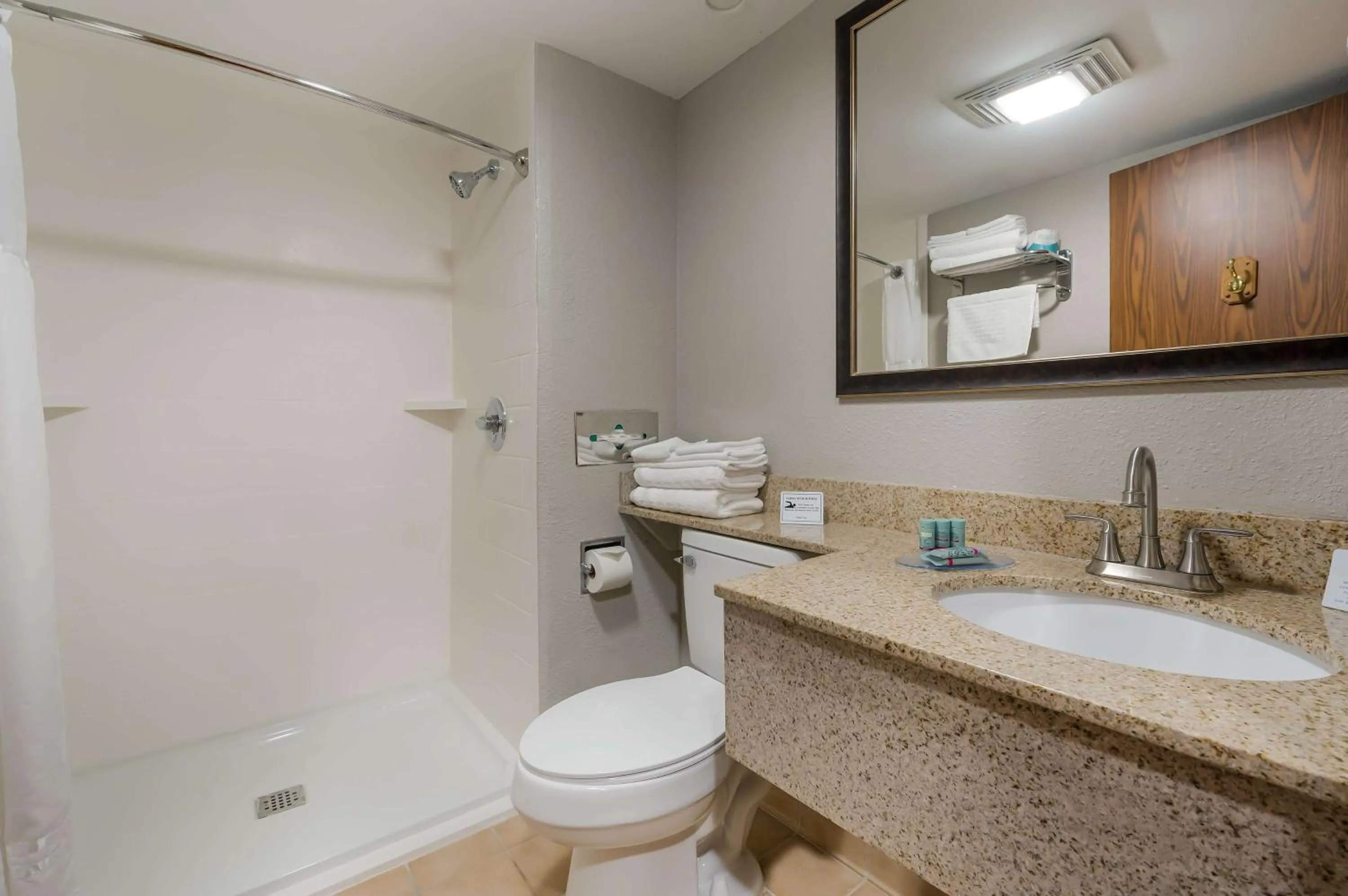 Bathroom in Best Western Detroit Livonia