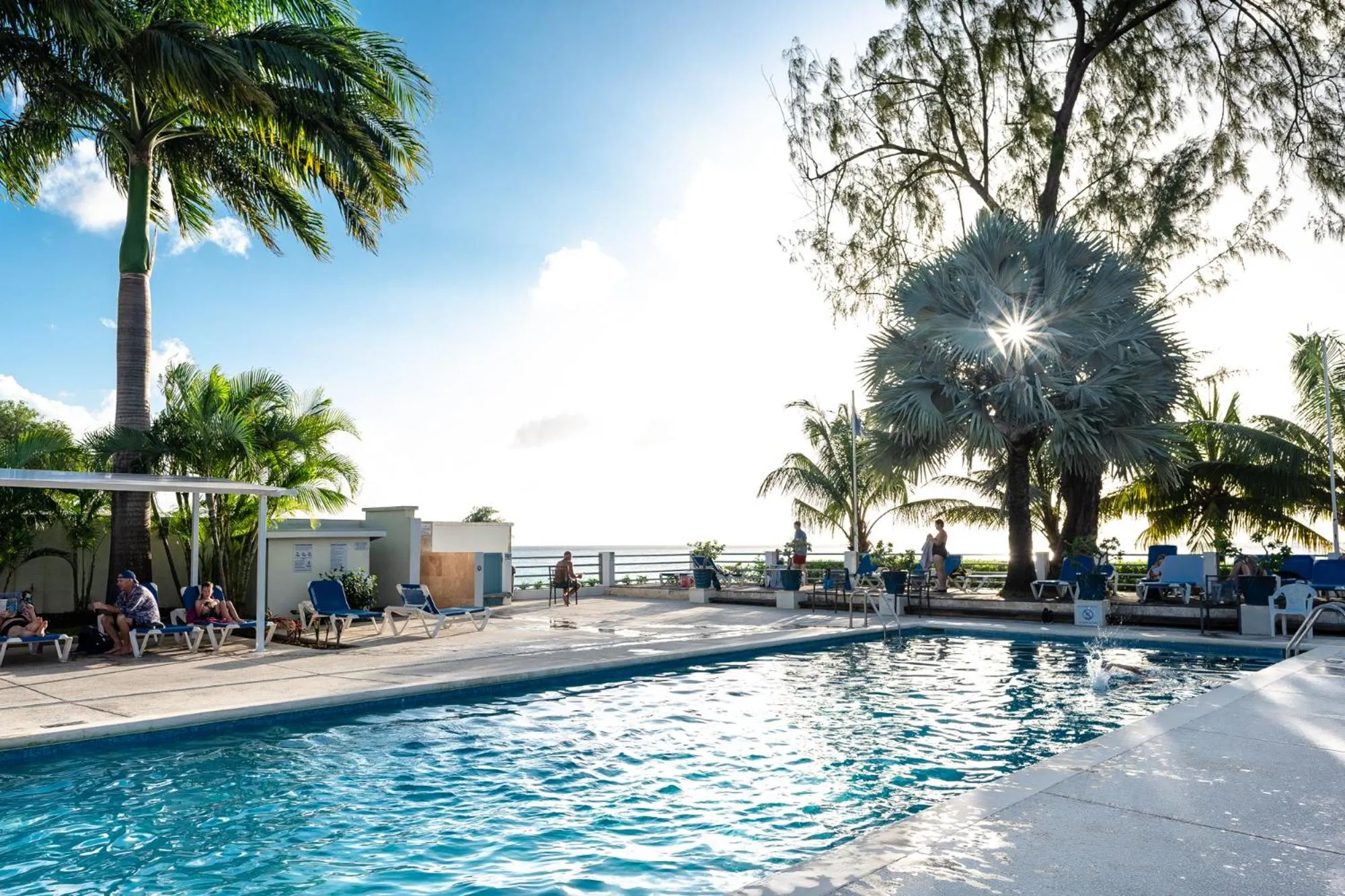 Swimming pool in The Palms Resort