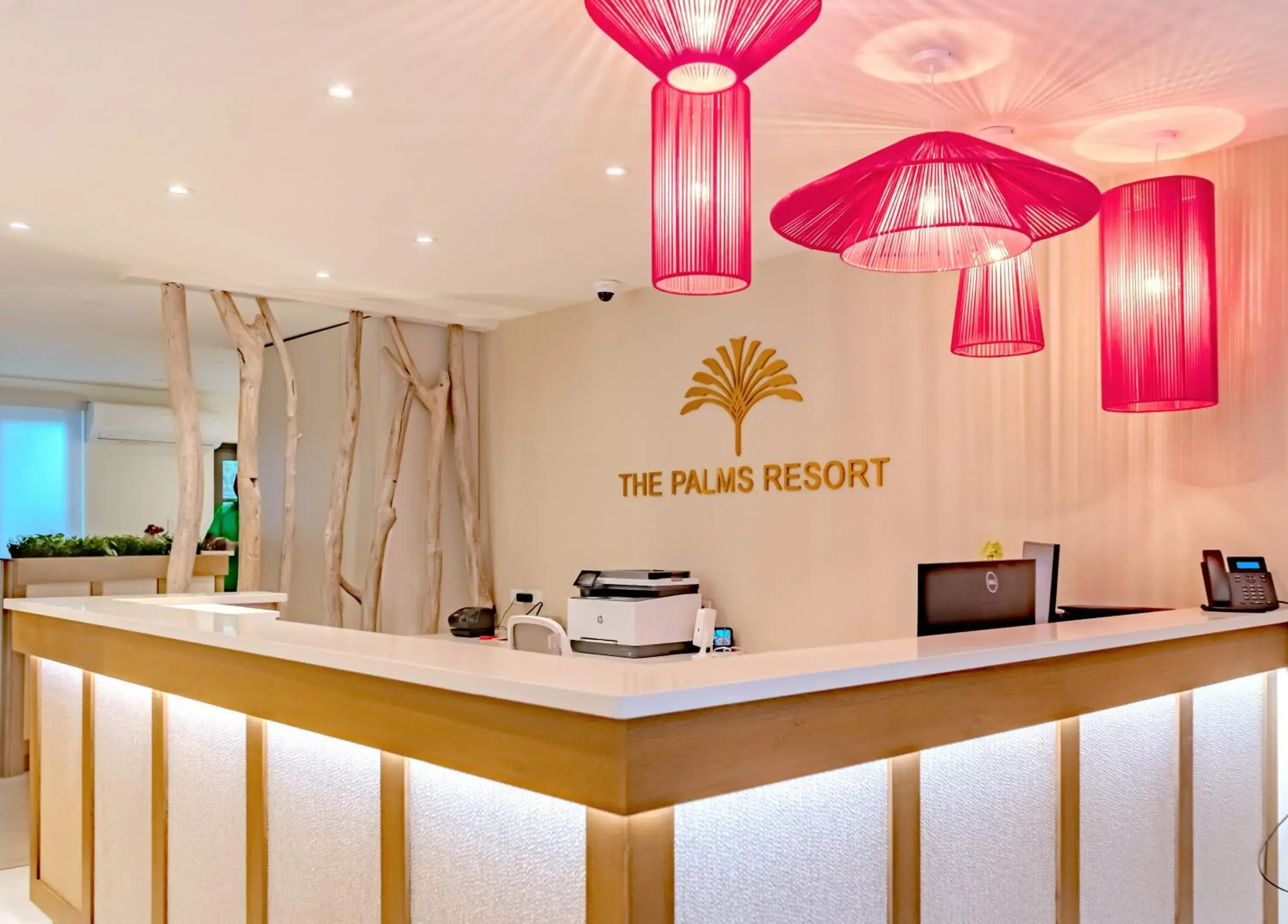 Lobby or reception in The Palms Resort Lobby or reception in The Palms Resort