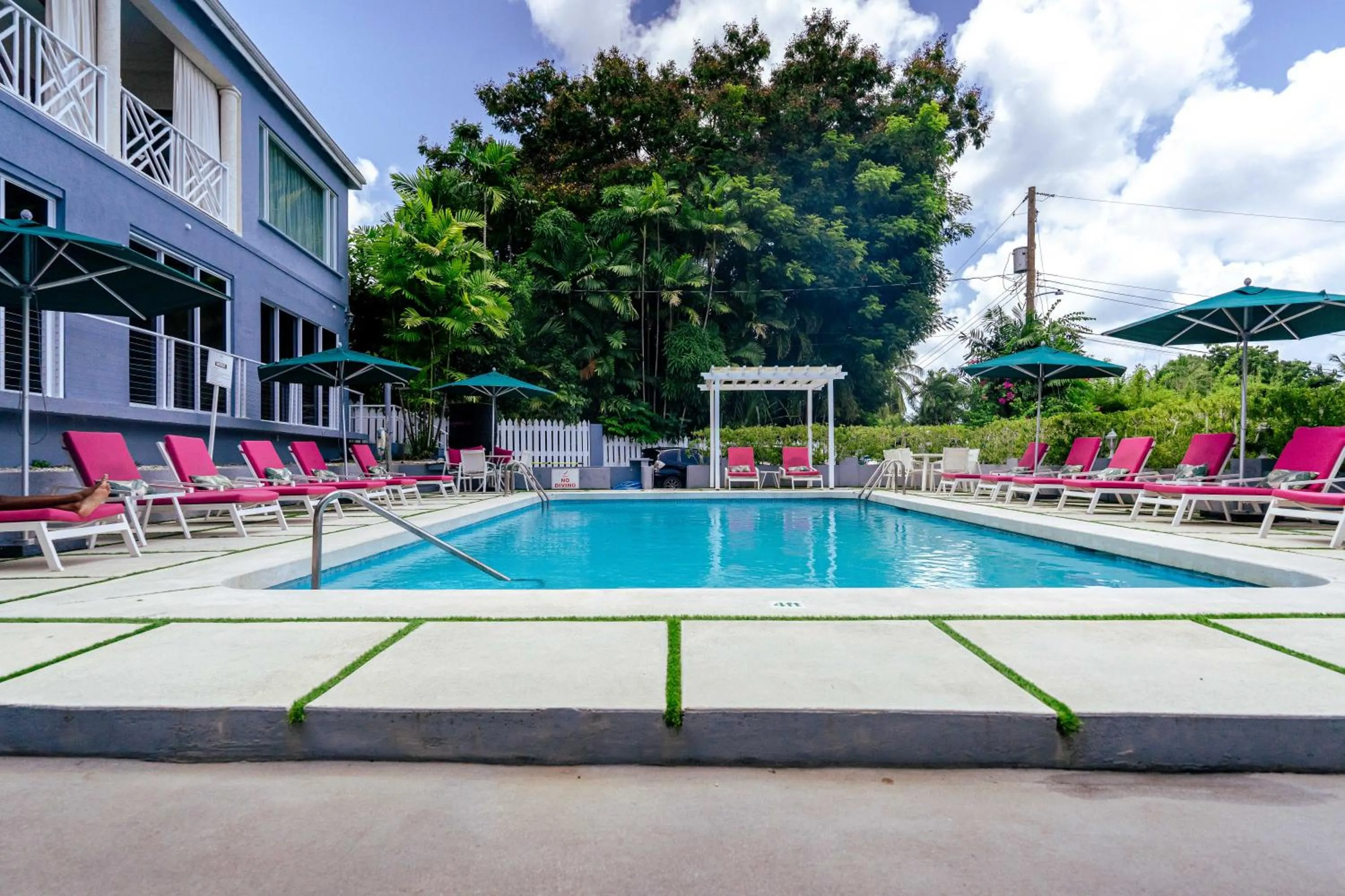 Swimming pool in The Palms Resort
