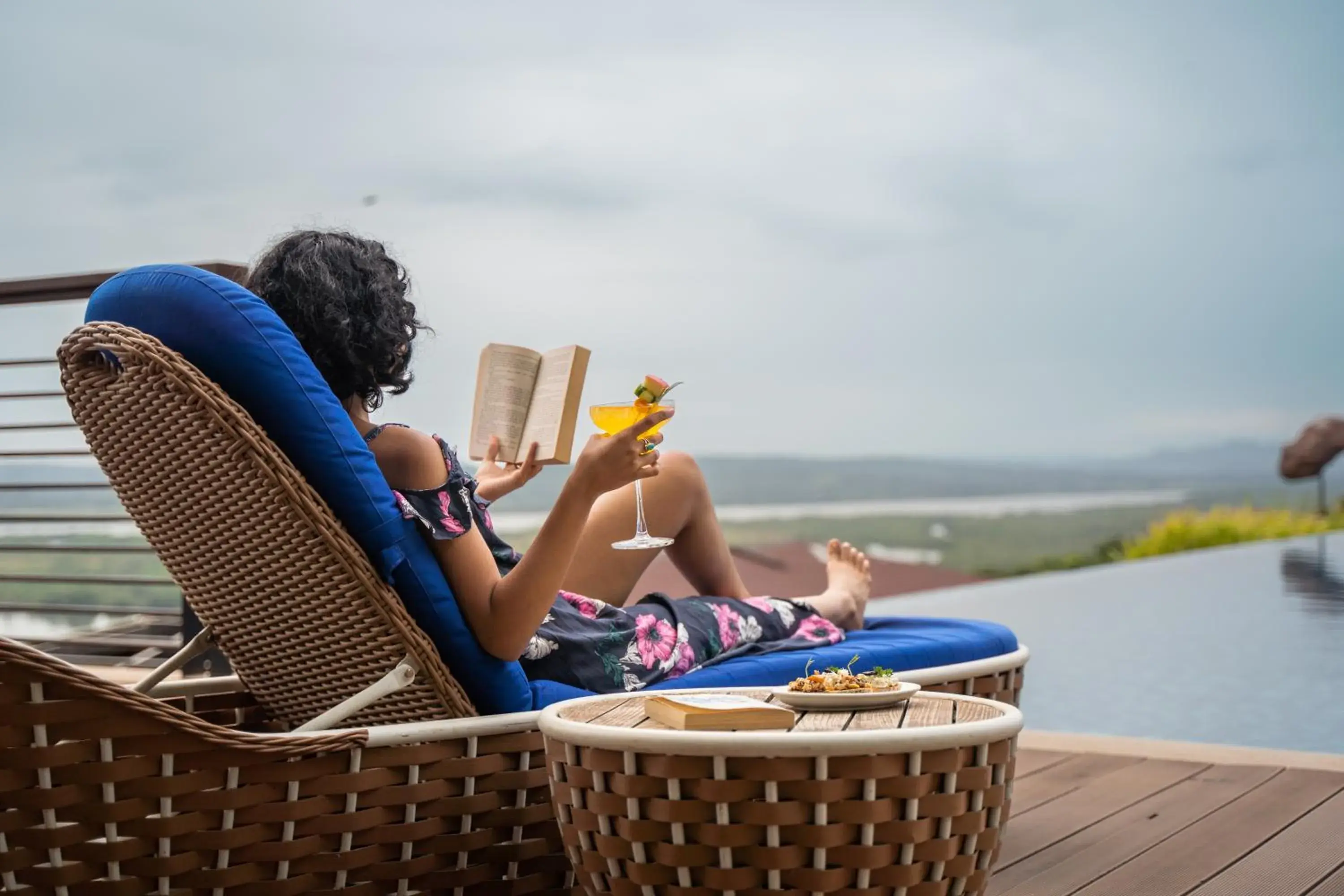 Swimming pool in DoubleTree by Hilton Goa - Panaji Swimming pool in DoubleTree by Hilton Goa - Panaji