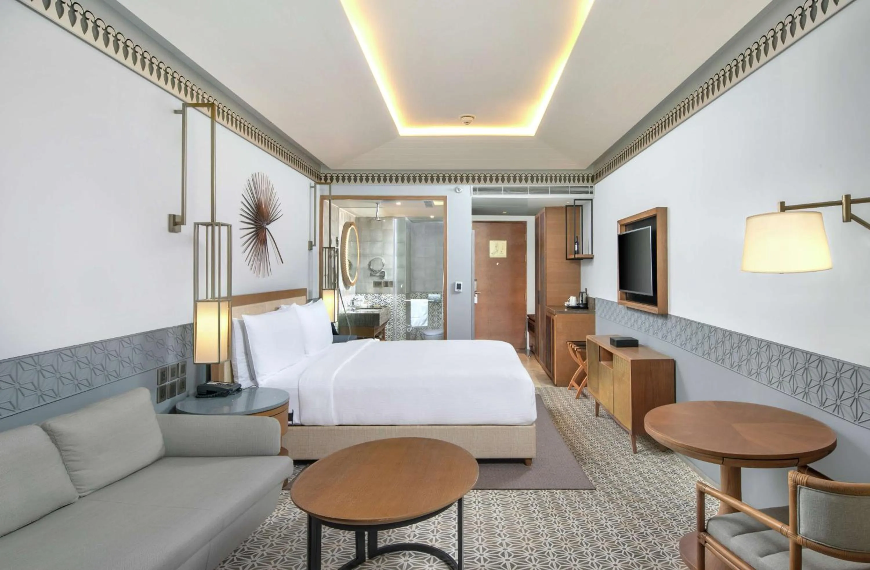 Bedroom, Bed in DoubleTree by Hilton Goa - Panaji