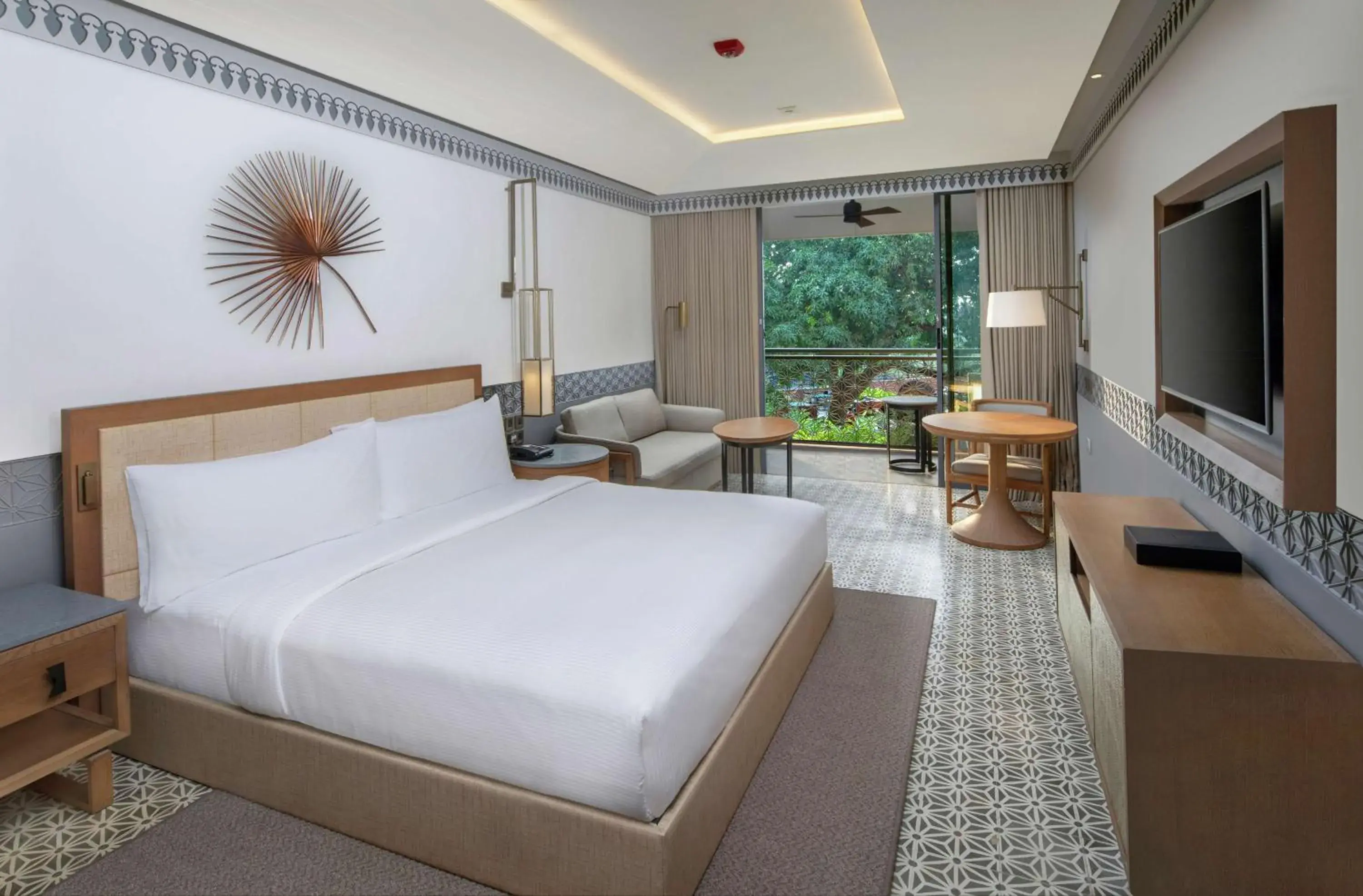 Bed in DoubleTree by Hilton Goa - Panaji Bed in DoubleTree by Hilton Goa - Panaji