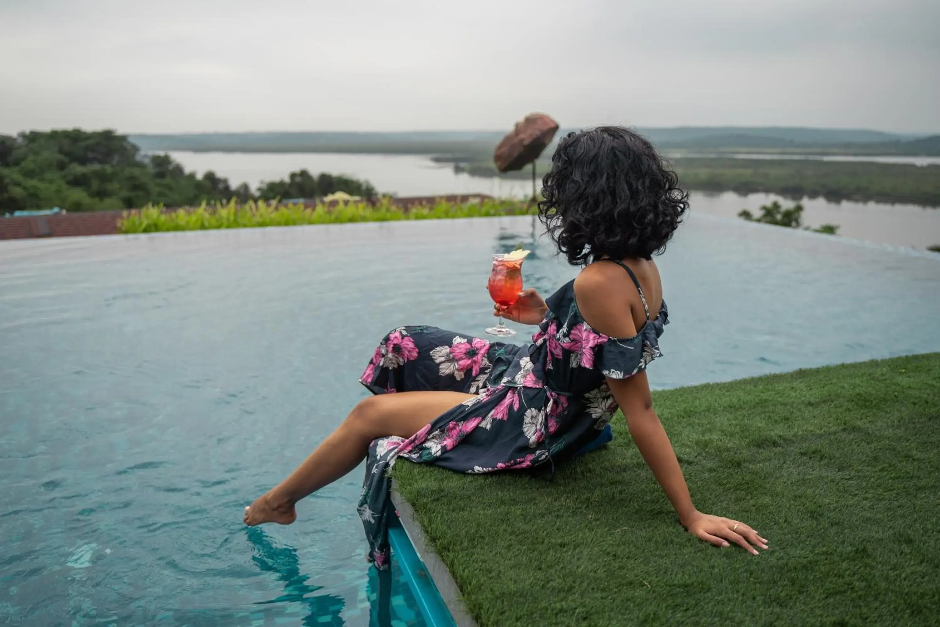 Swimming pool in DoubleTree by Hilton Goa - Panaji Swimming pool in DoubleTree by Hilton Goa - Panaji