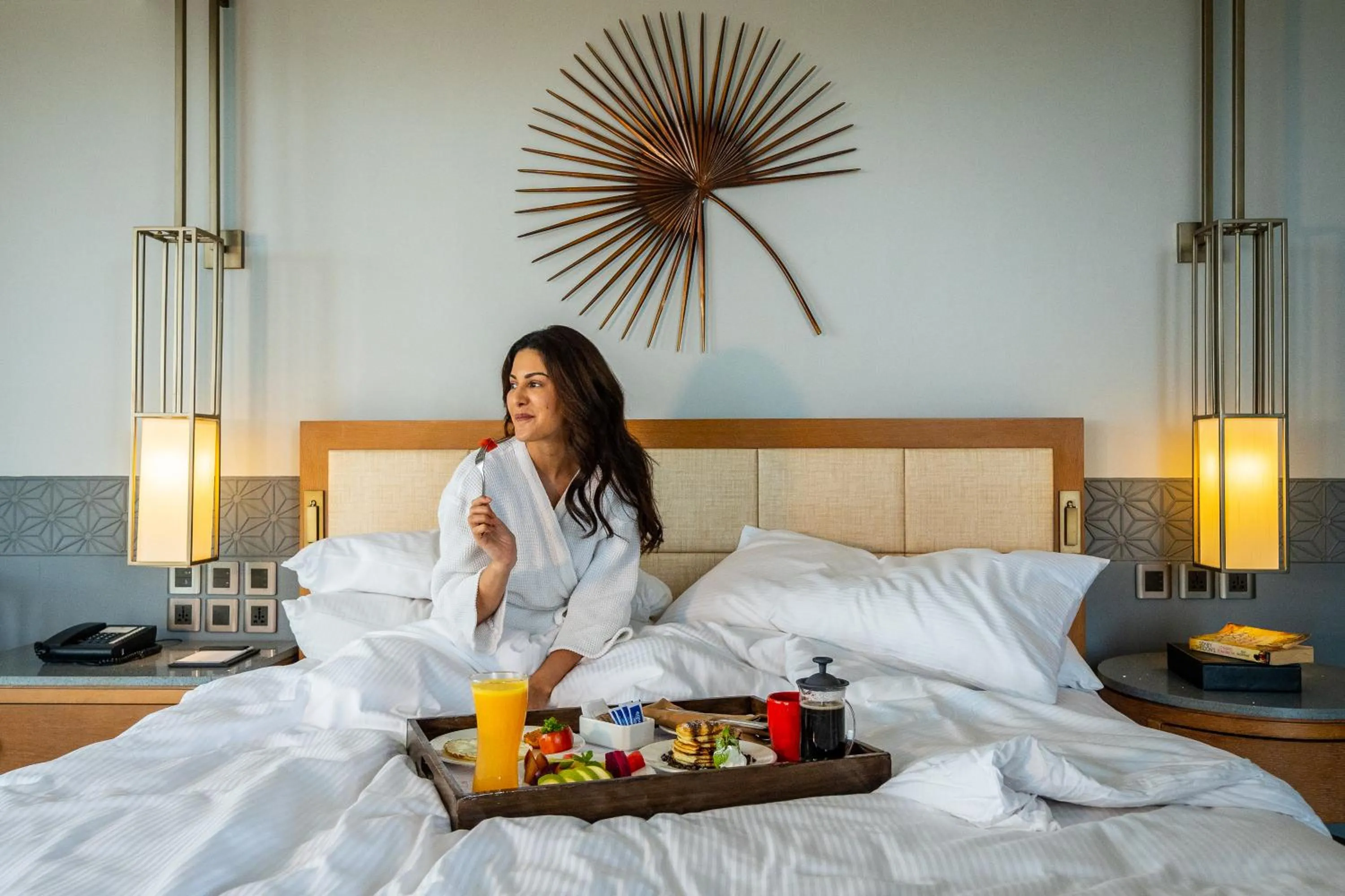 Bedroom, Bed in DoubleTree by Hilton Goa - Panaji