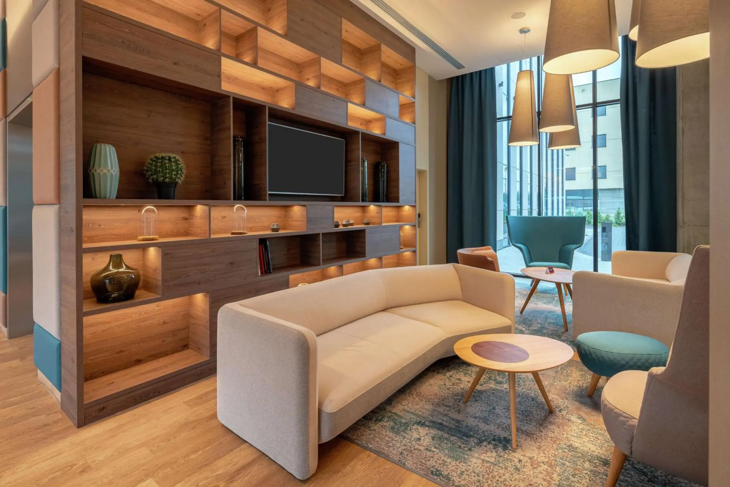 Lobby or reception in Hampton By Hilton Warsaw Mokotow Lobby or reception in Hampton By Hilton Warsaw Mokotow