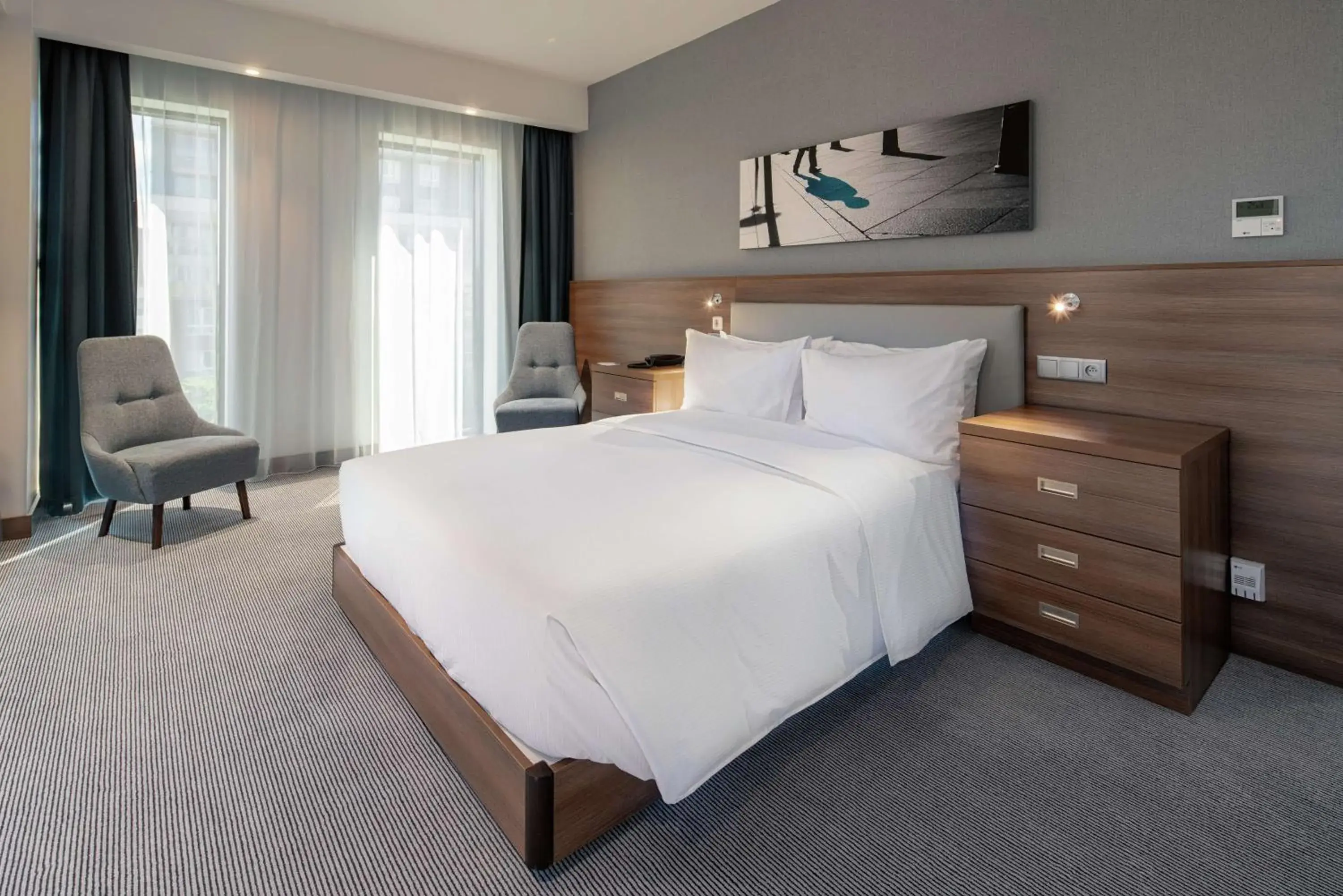 Bed in Hampton By Hilton Warsaw Mokotow Bed in Hampton By Hilton Warsaw Mokotow