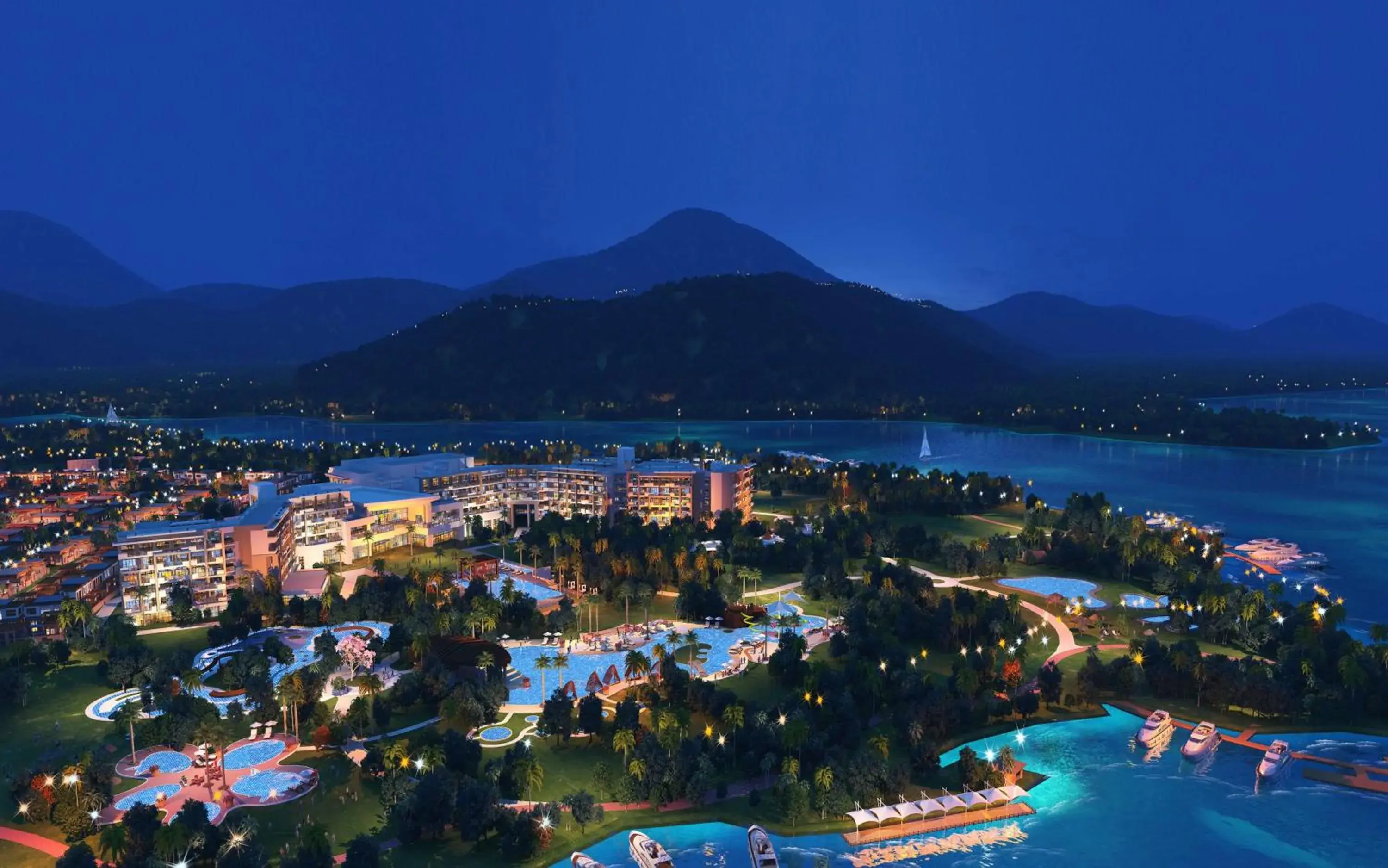 Property building in Doubletree Resort By Hilton Hainan - Xinglong Lakeside Property building in Doubletree Resort By Hilton Hainan - Xinglong Lakeside