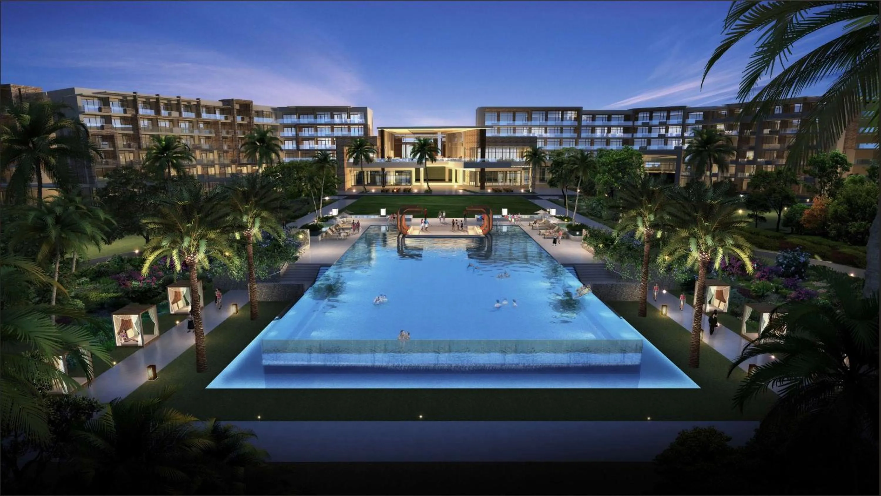 Pool view in Doubletree Resort By Hilton Hainan - Xinglong Lakeside