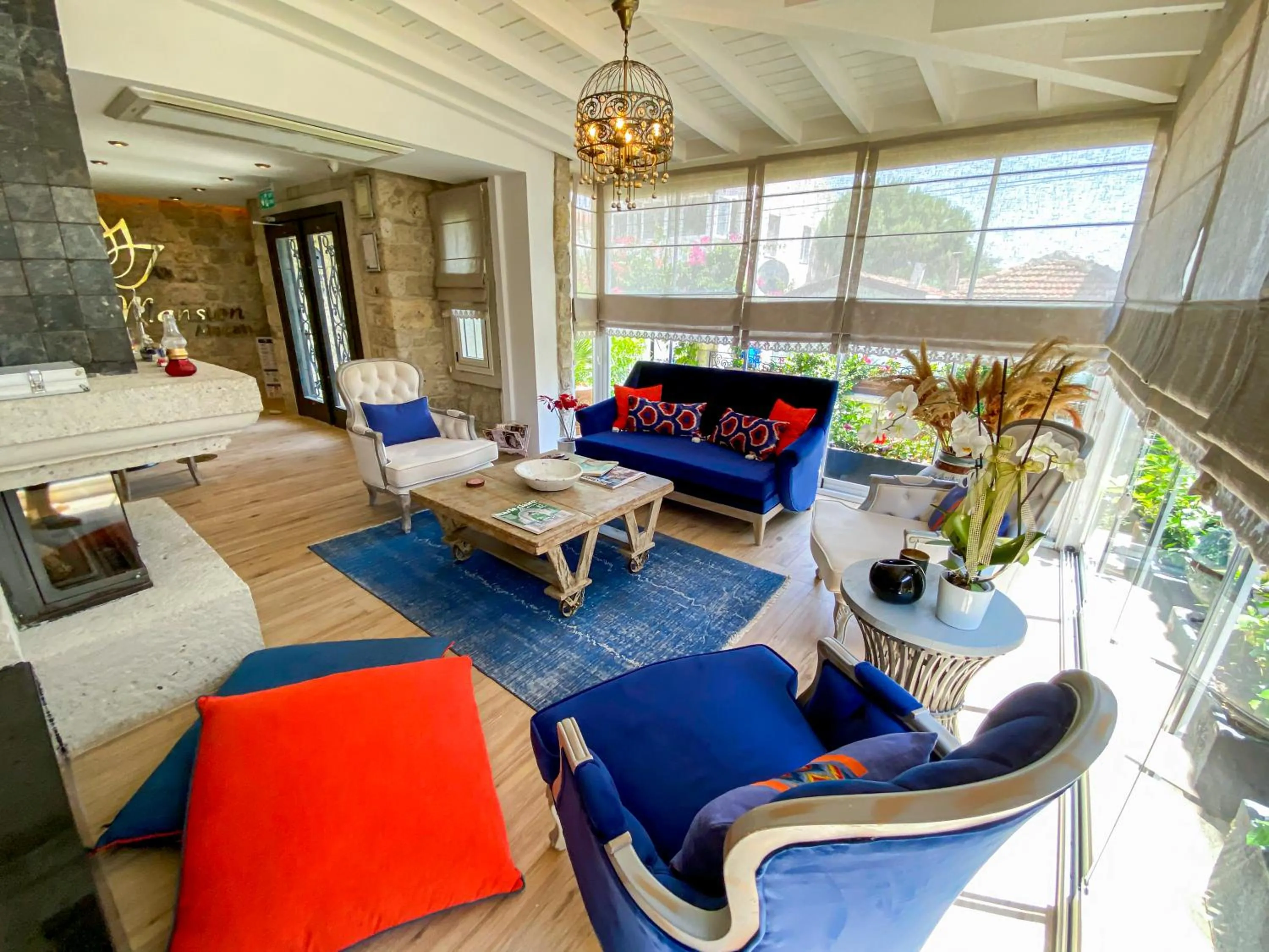 Lobby or reception in PROVENCE MANSİON ALAÇATI