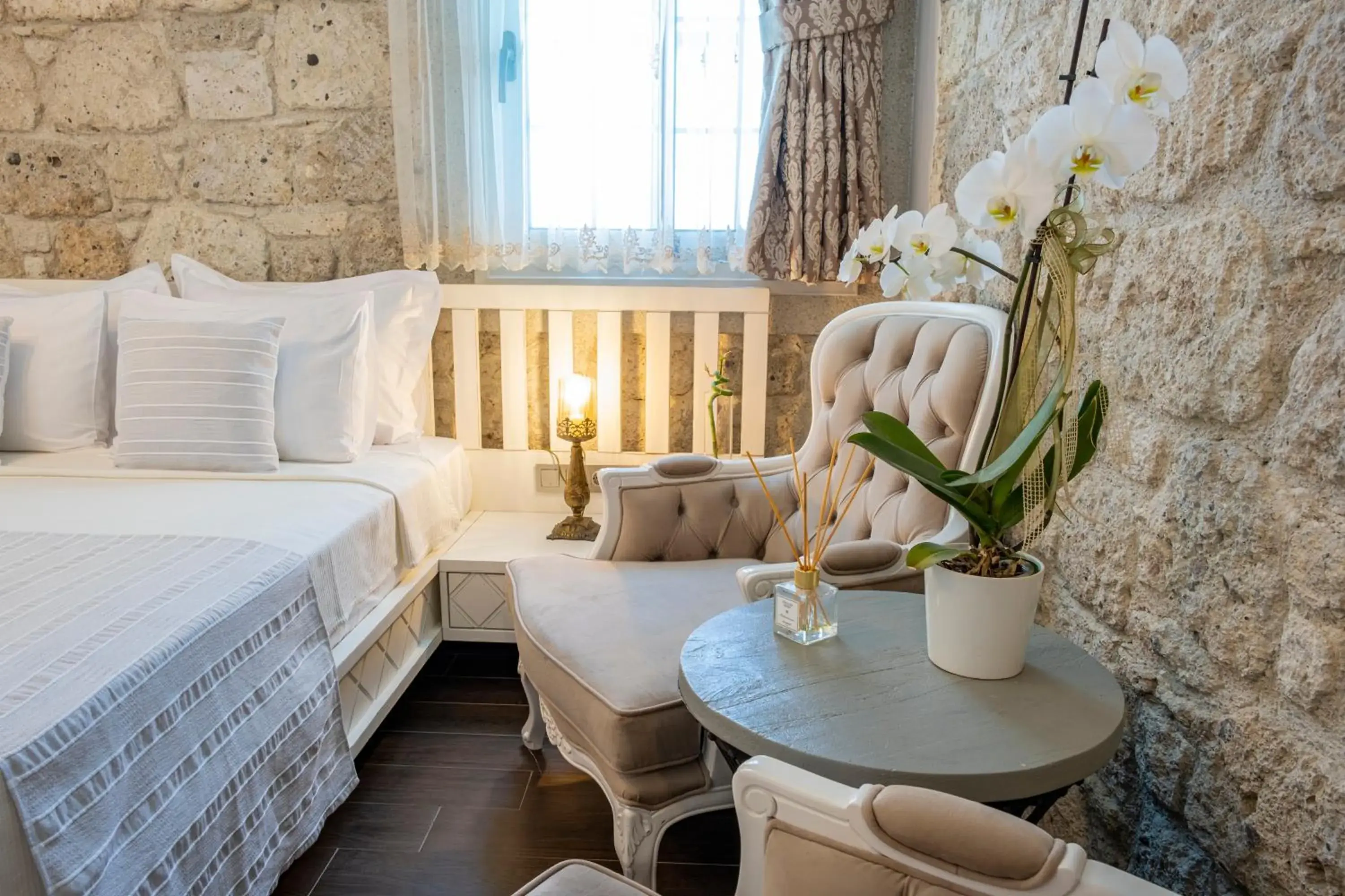 Bed in PROVENCE MANSİON ALAÇATI Bed in PROVENCE MANSİON ALAÇATI